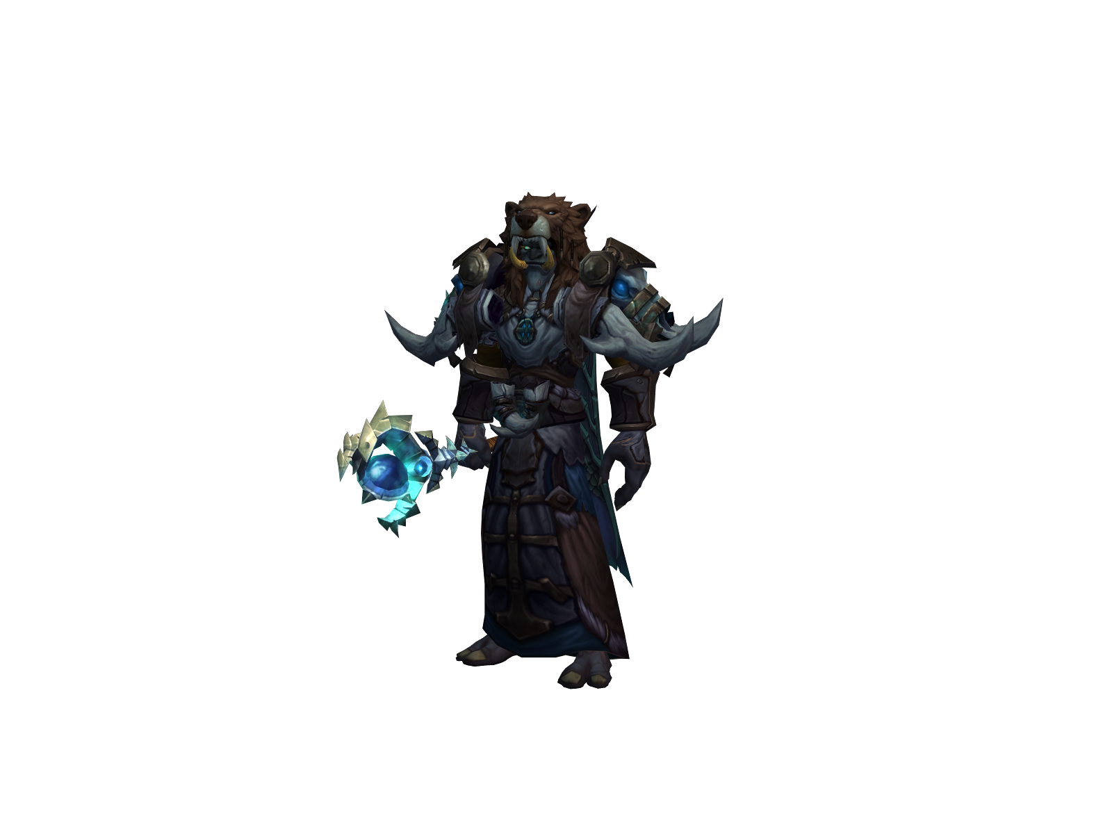 Zandal 3D character render