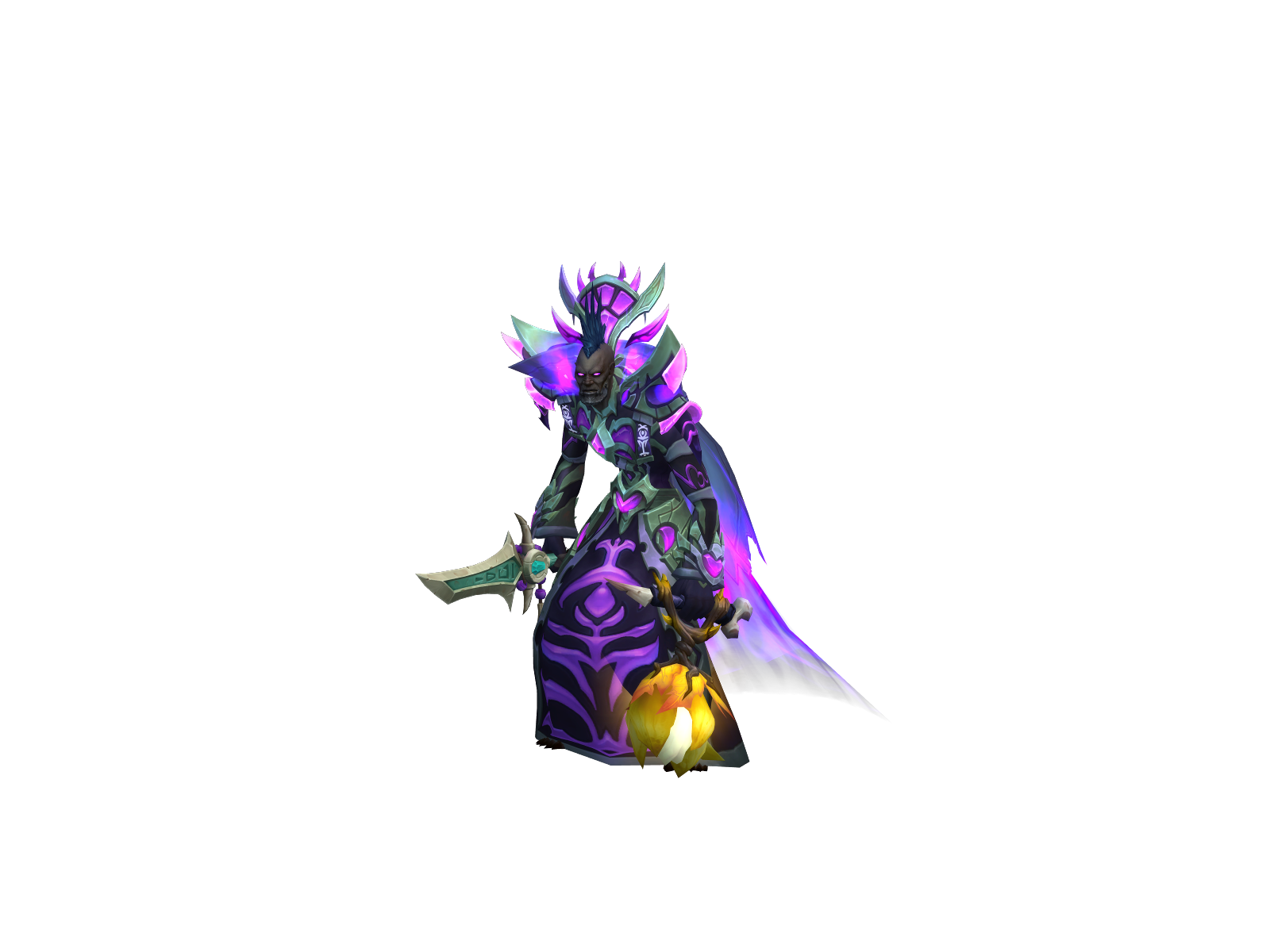Ombrohh 3D character render