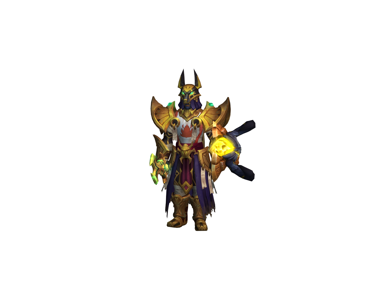 Gôtran 3D character render
