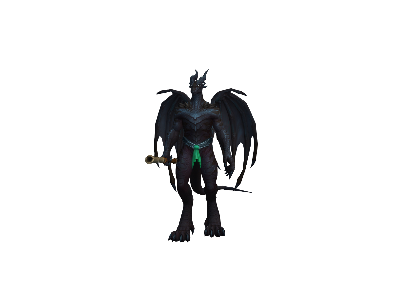 Glandelait 3D character render