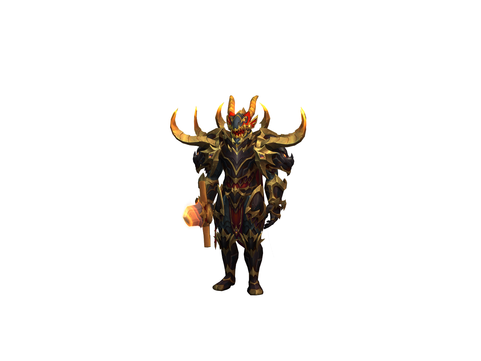 Mäeltär 3D character render