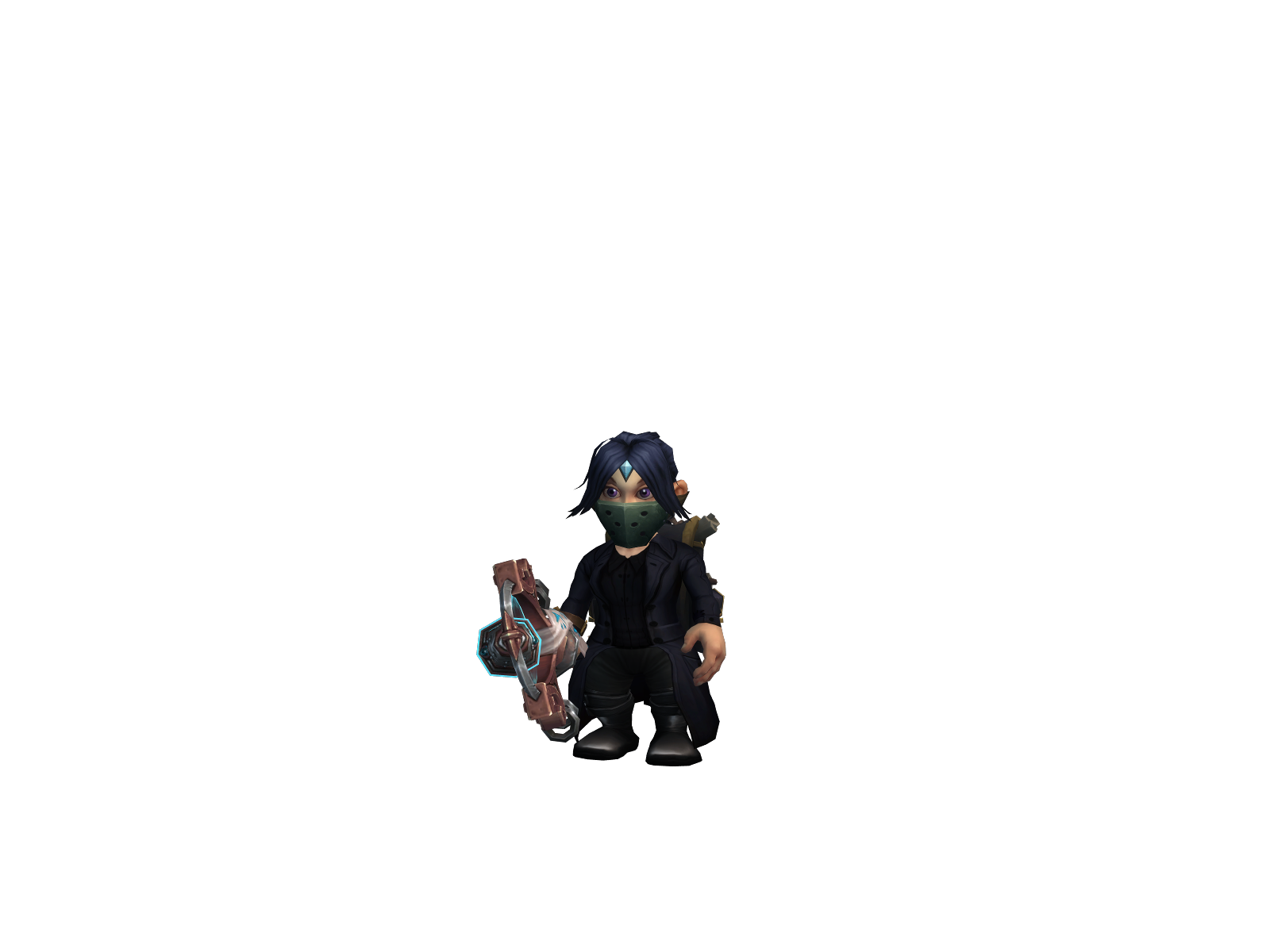 Minißolide 3D character render