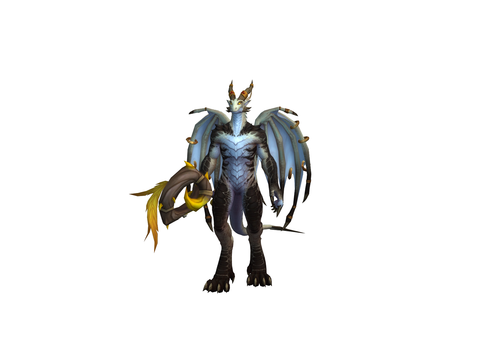 Cyneila 3D character render