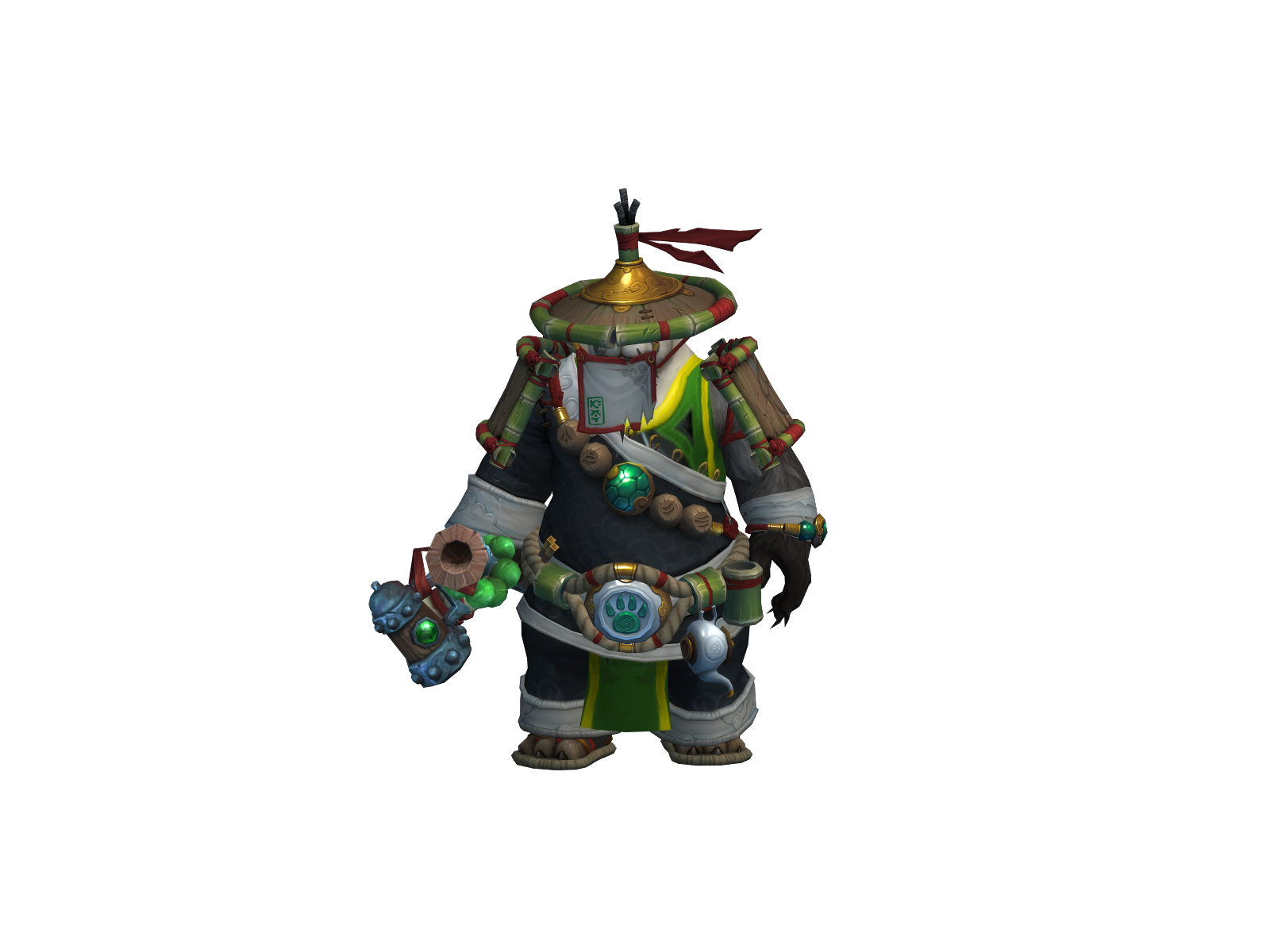 Bambouemw 3D character render