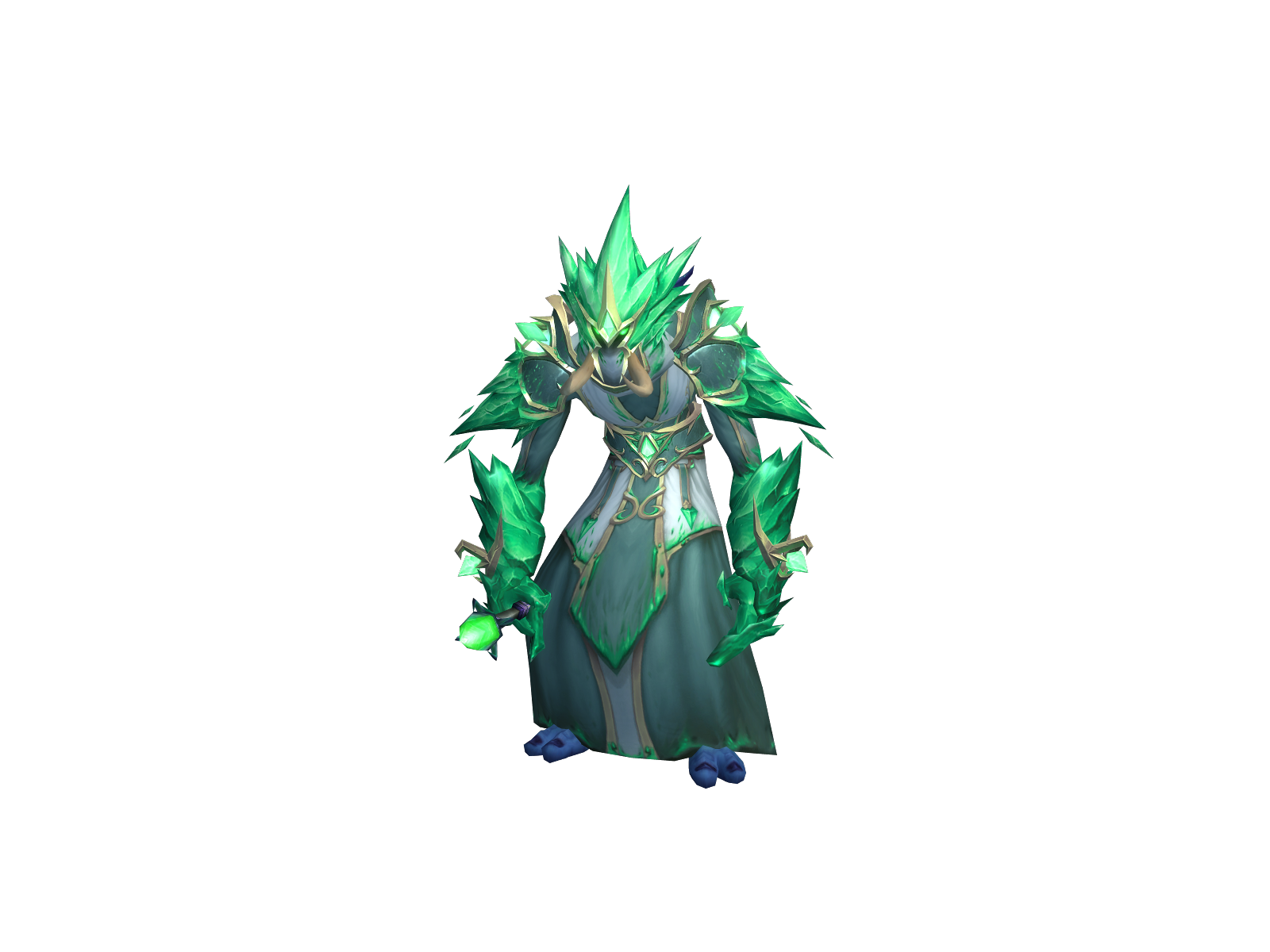 Skyzemage 3D character render