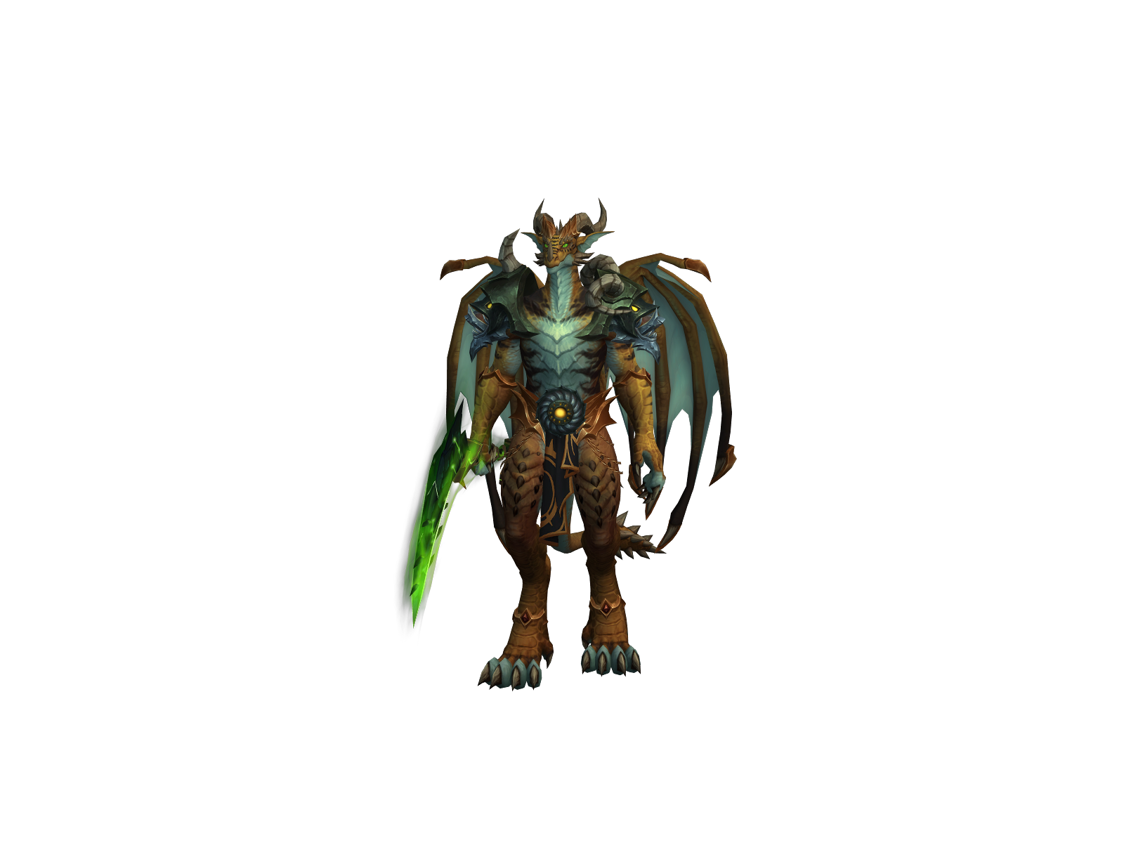 Yuunastrasz 3D character render