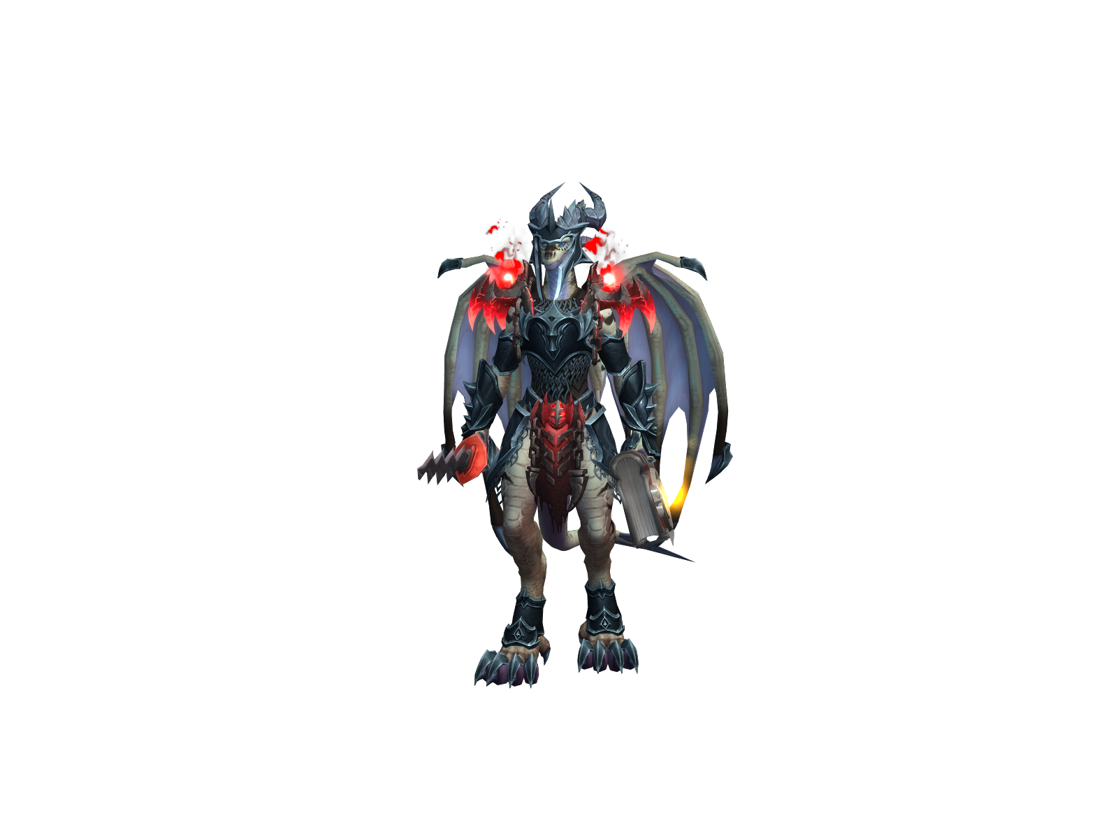 Shiroriyu 3D character render