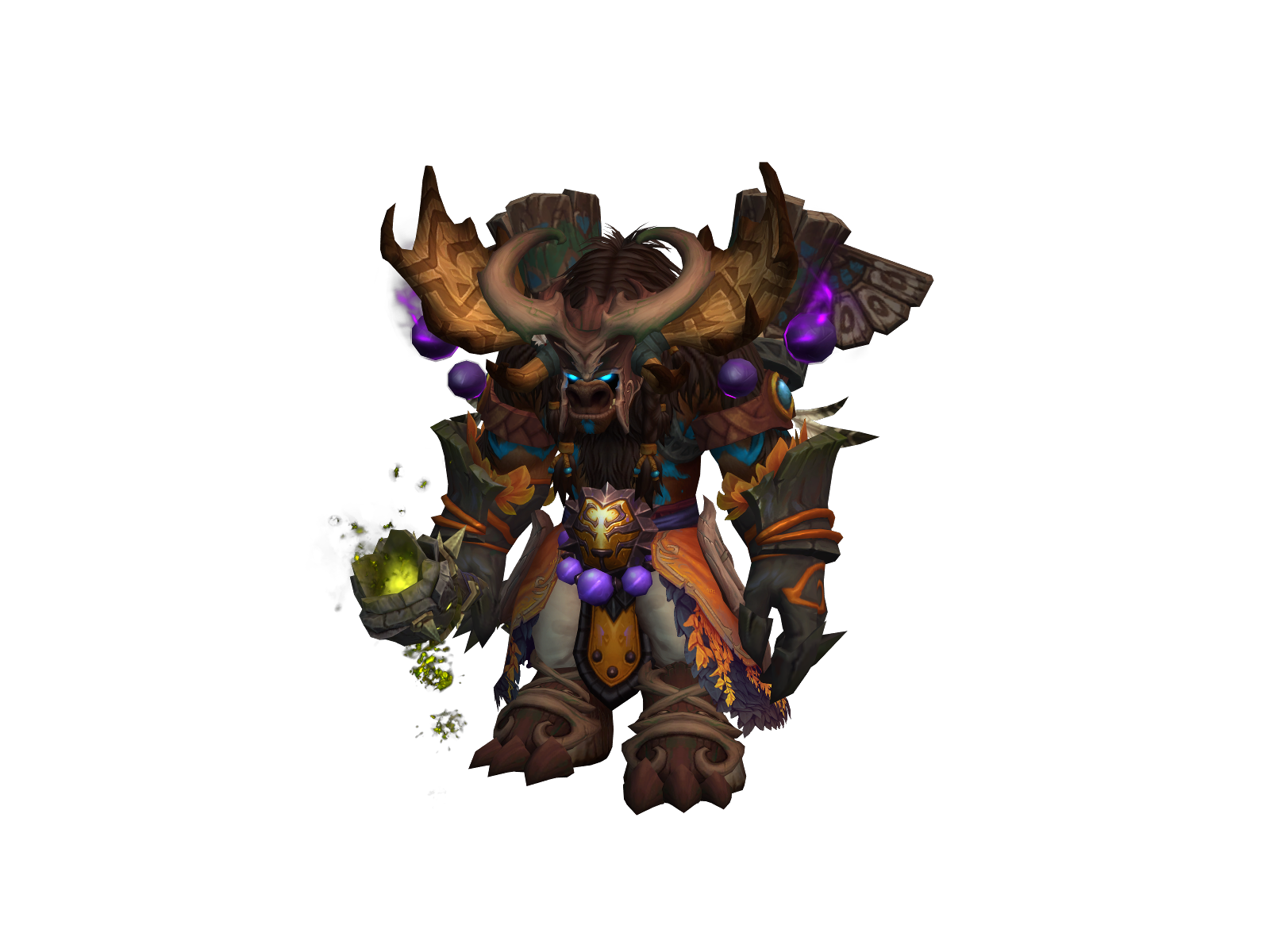 Orunsha 3D character render