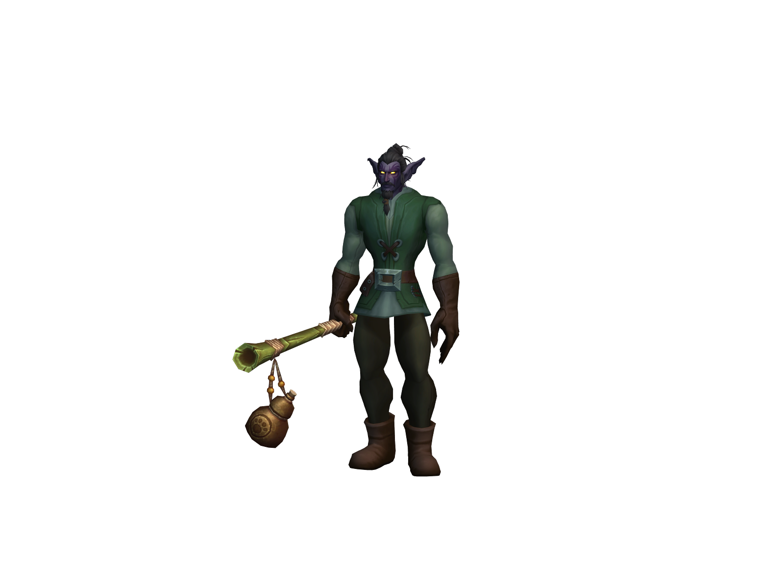 Bigdou 3D character render