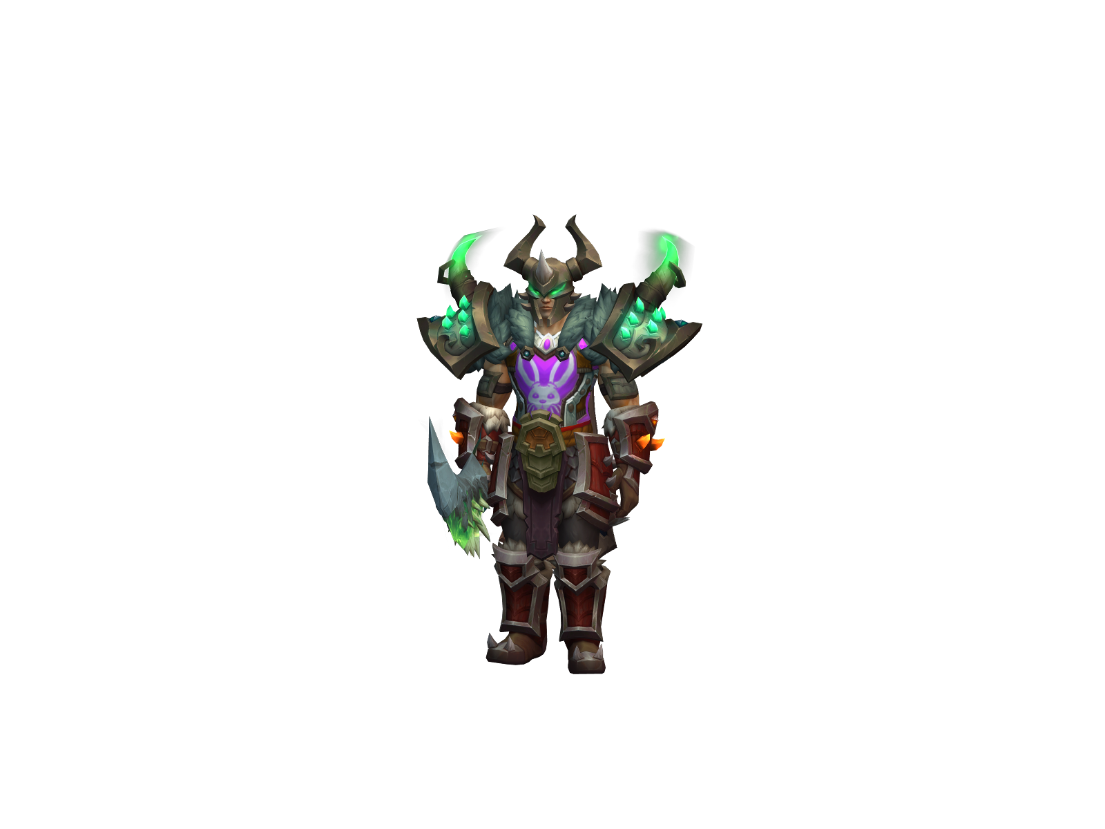 Foustoul 3D character render