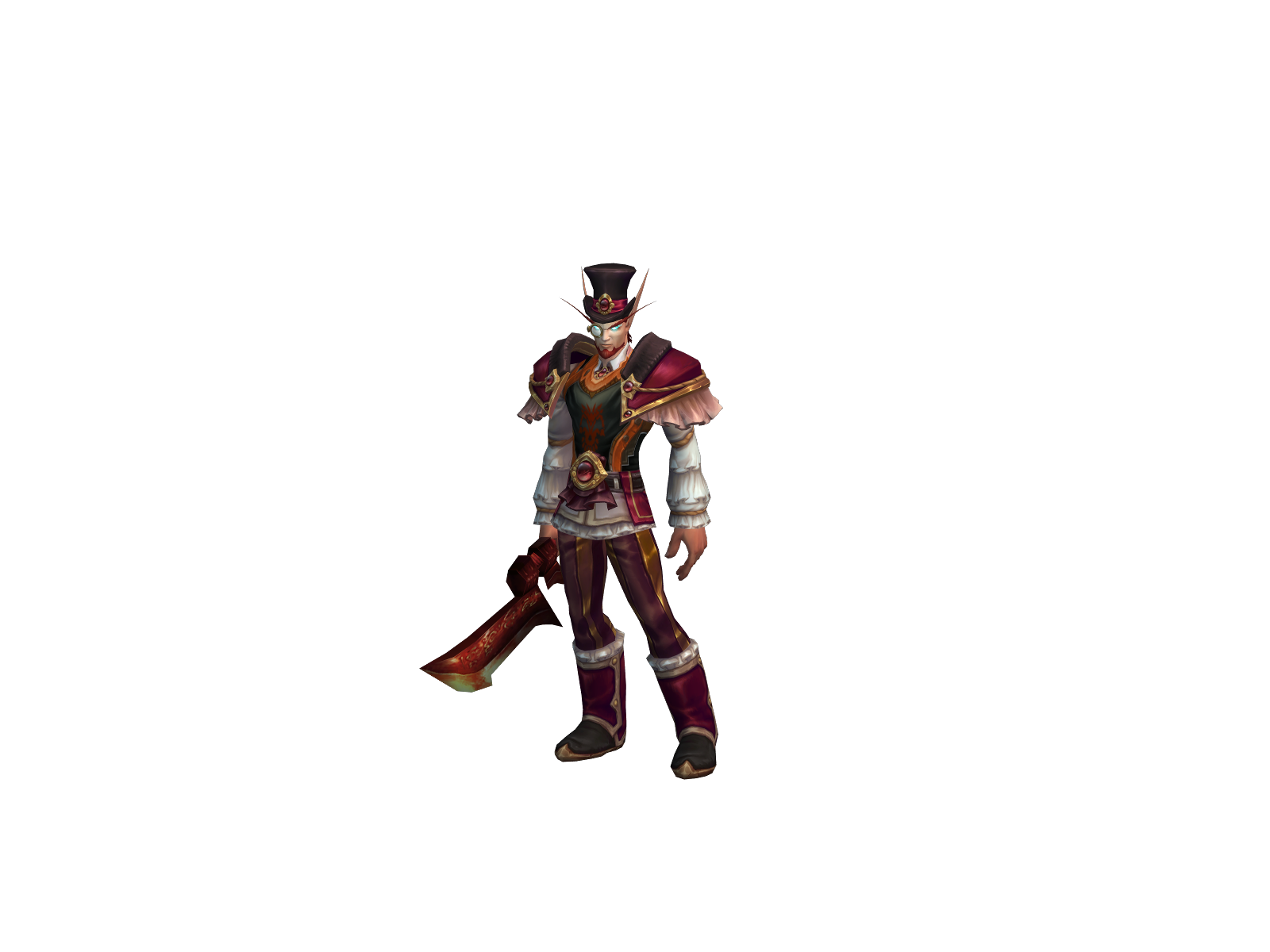 Lilinkbøy 3D character render