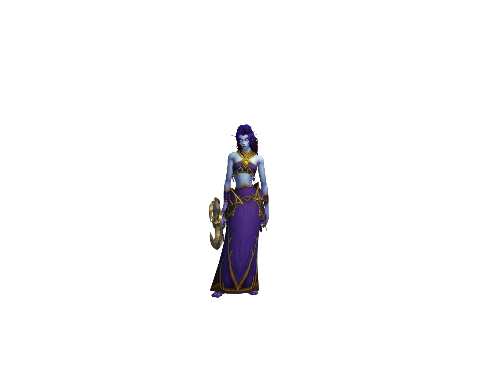 Lirazel 3D character render
