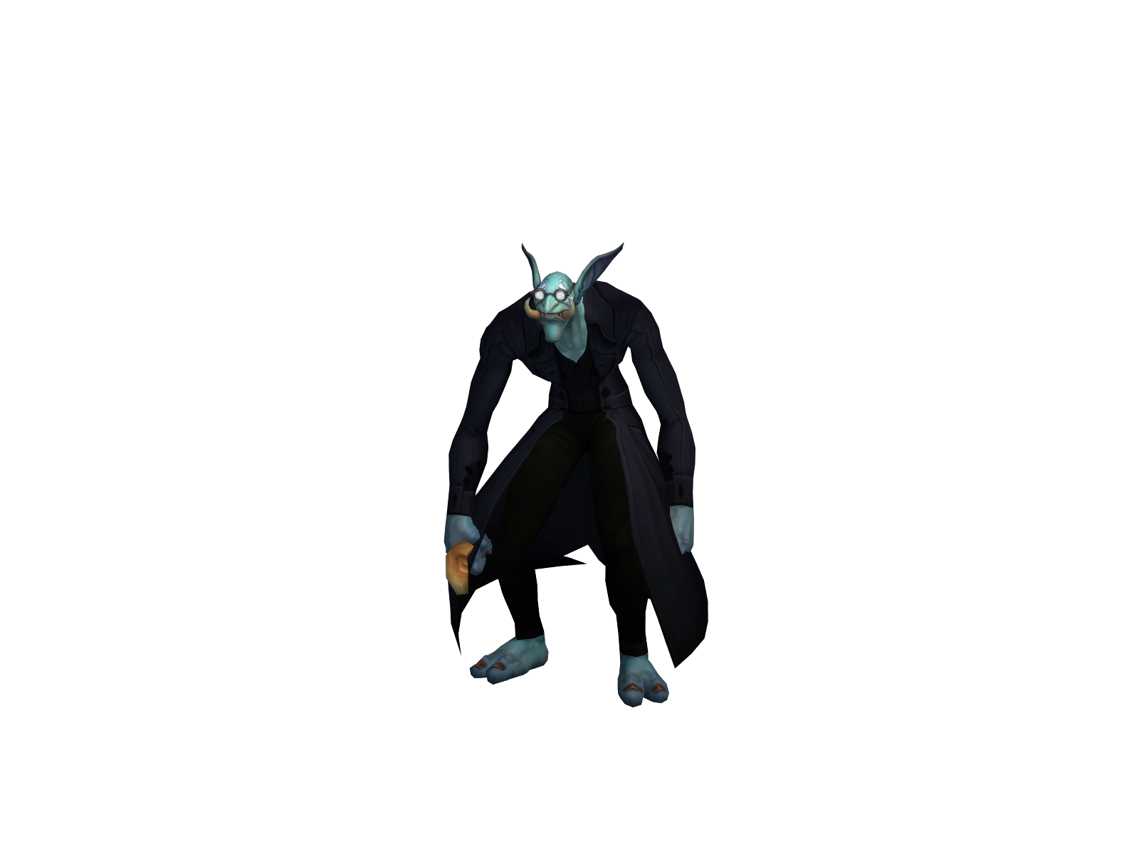 Grings 3D character render