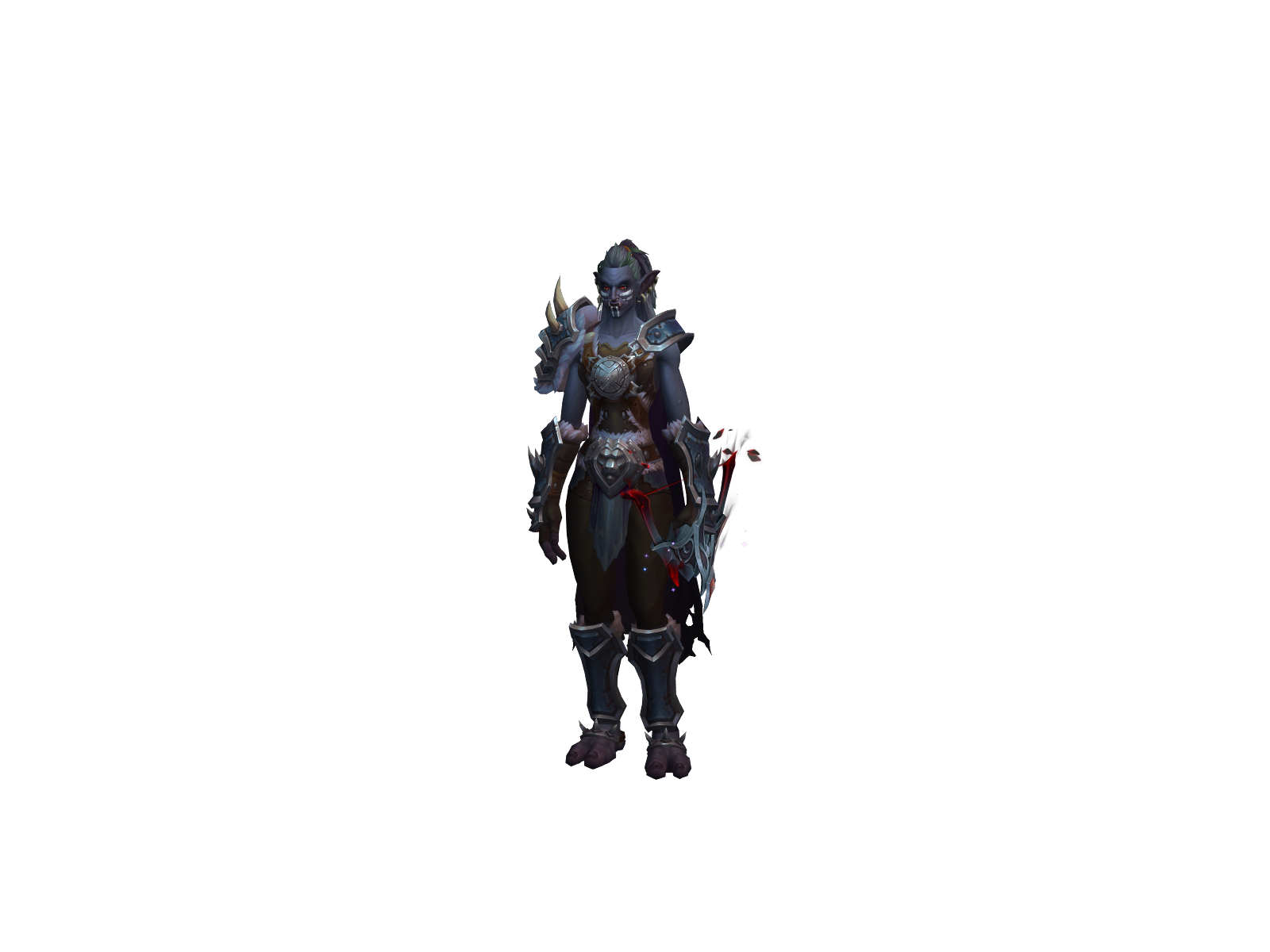 Madingâ 3D character render