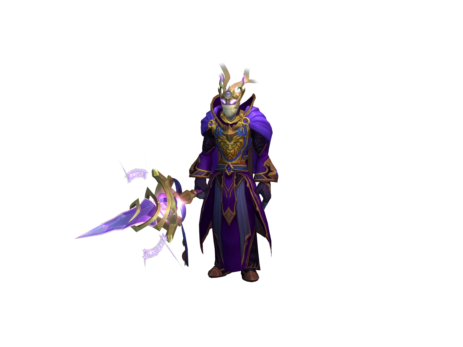 Diable 3D character render