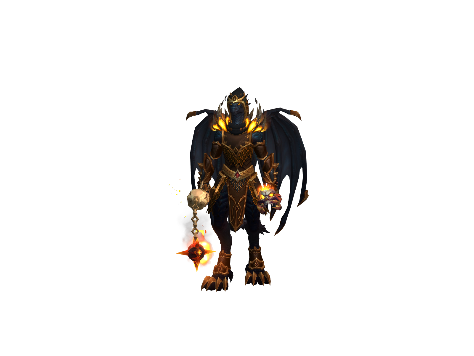 Mageraan 3D character render