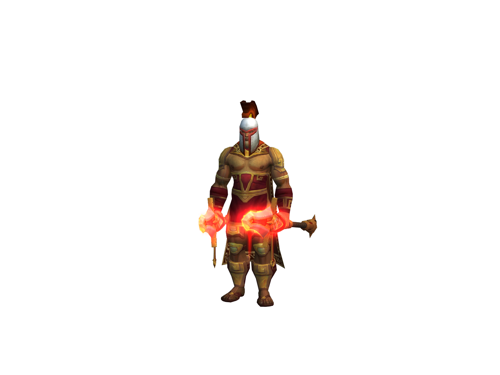 Guettra 3D character render