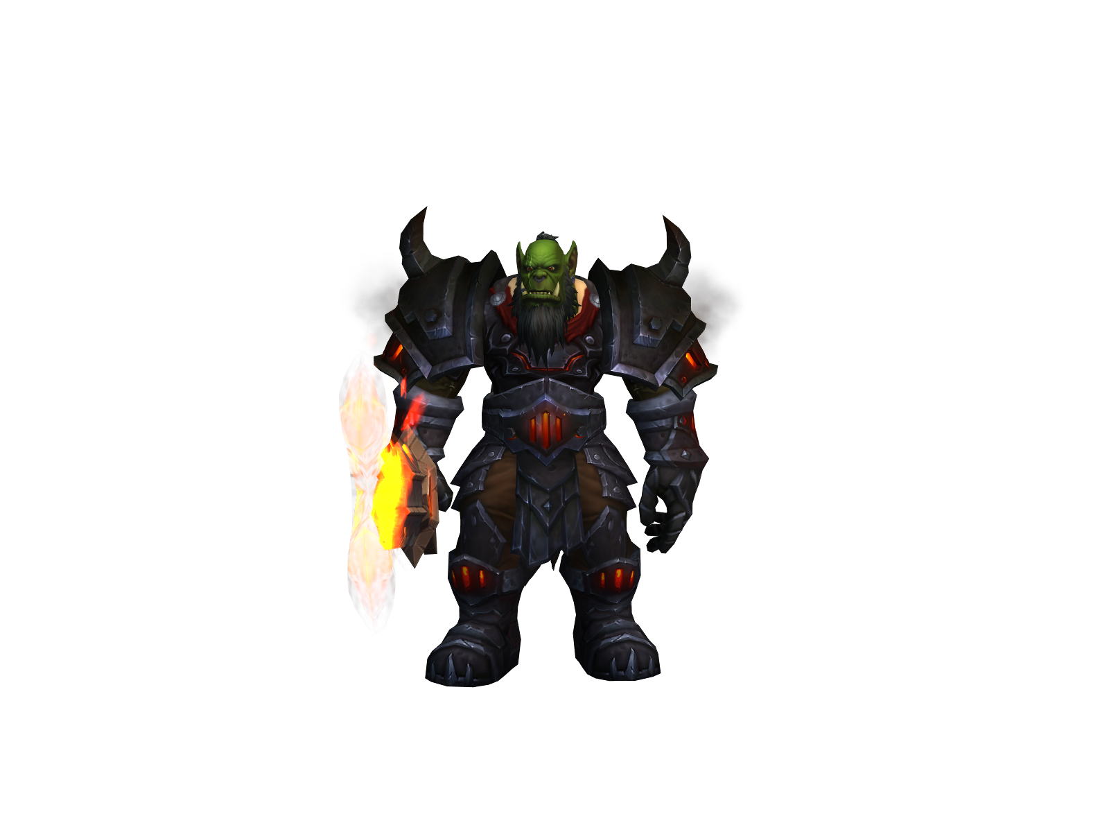 Warflow 3D character render
