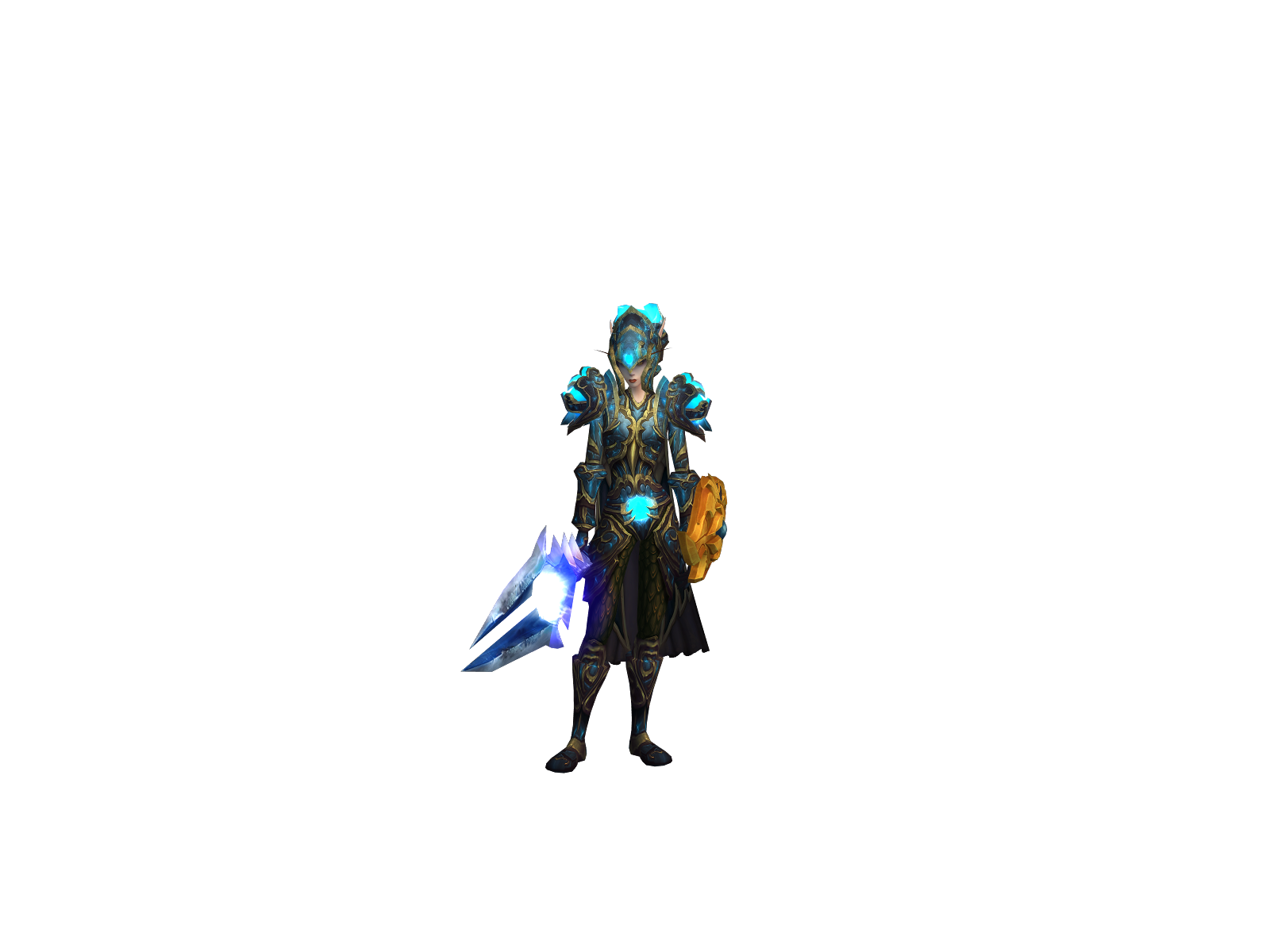 Irofïld 3D character render