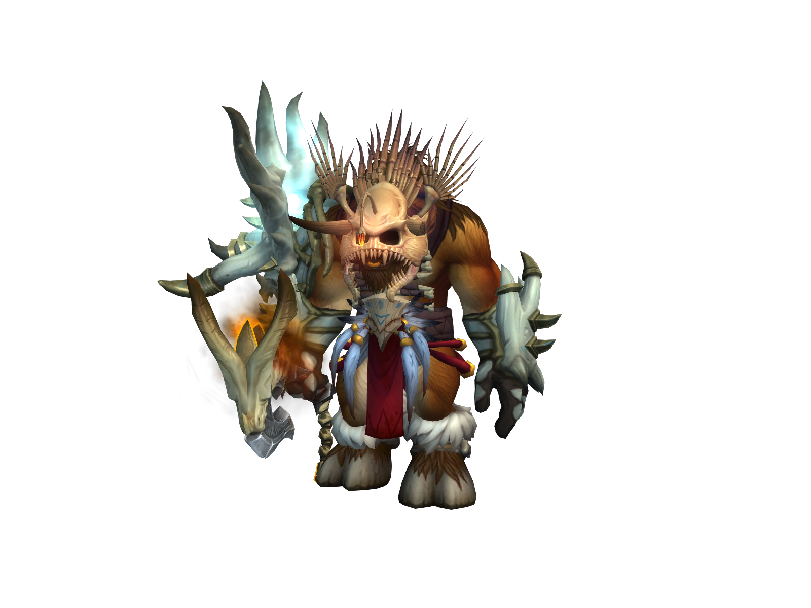 Steakburger 3D character render