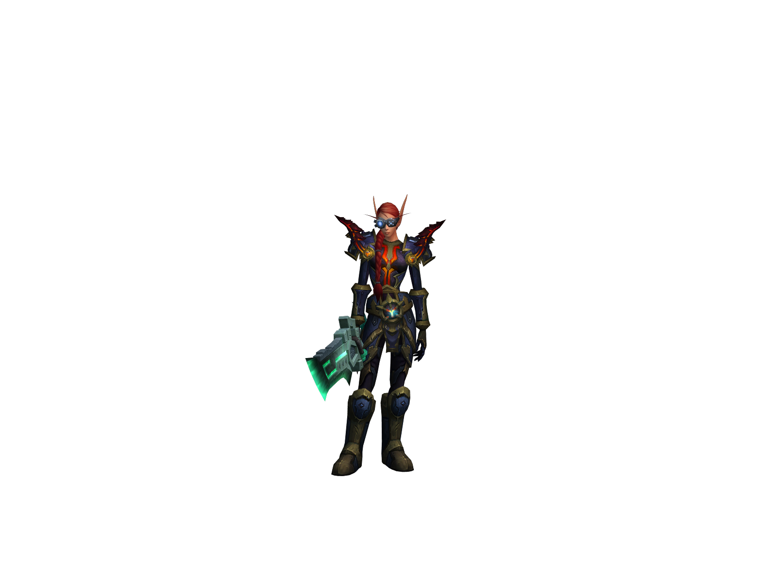 Zurog 3D character render