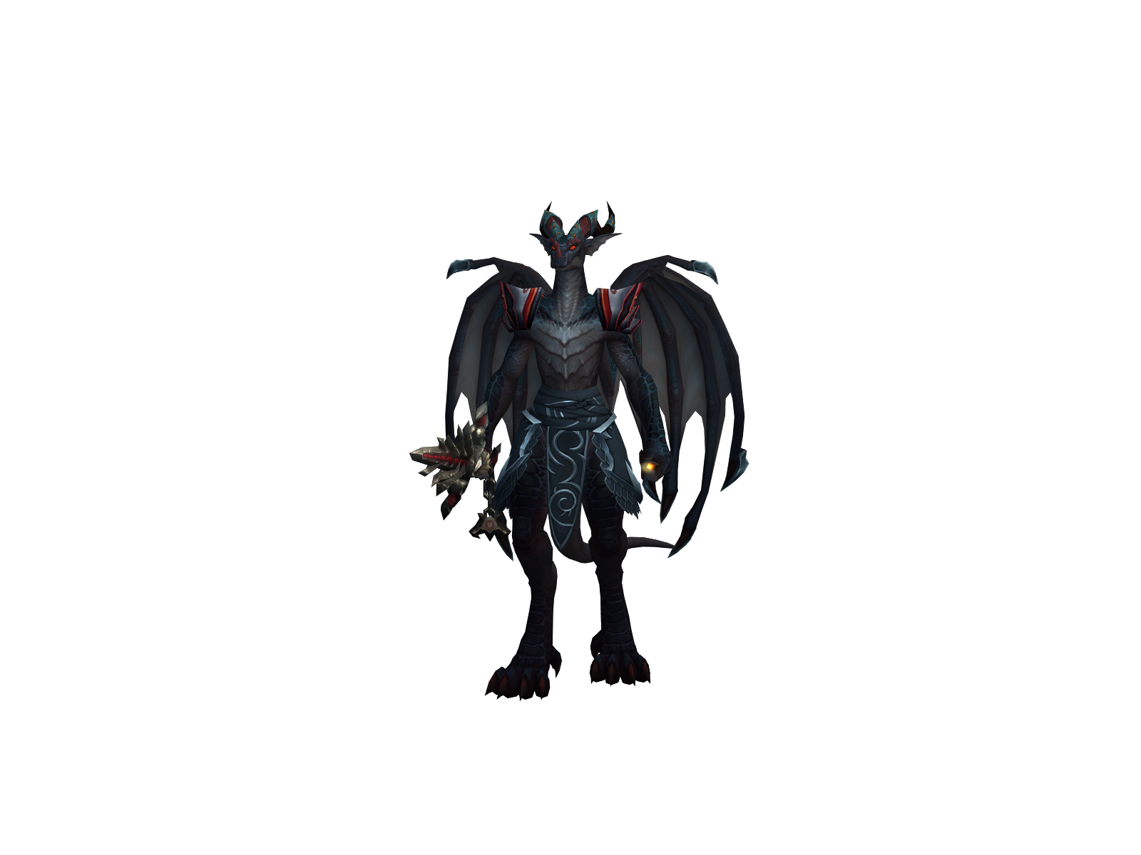 Idrake 3D character render