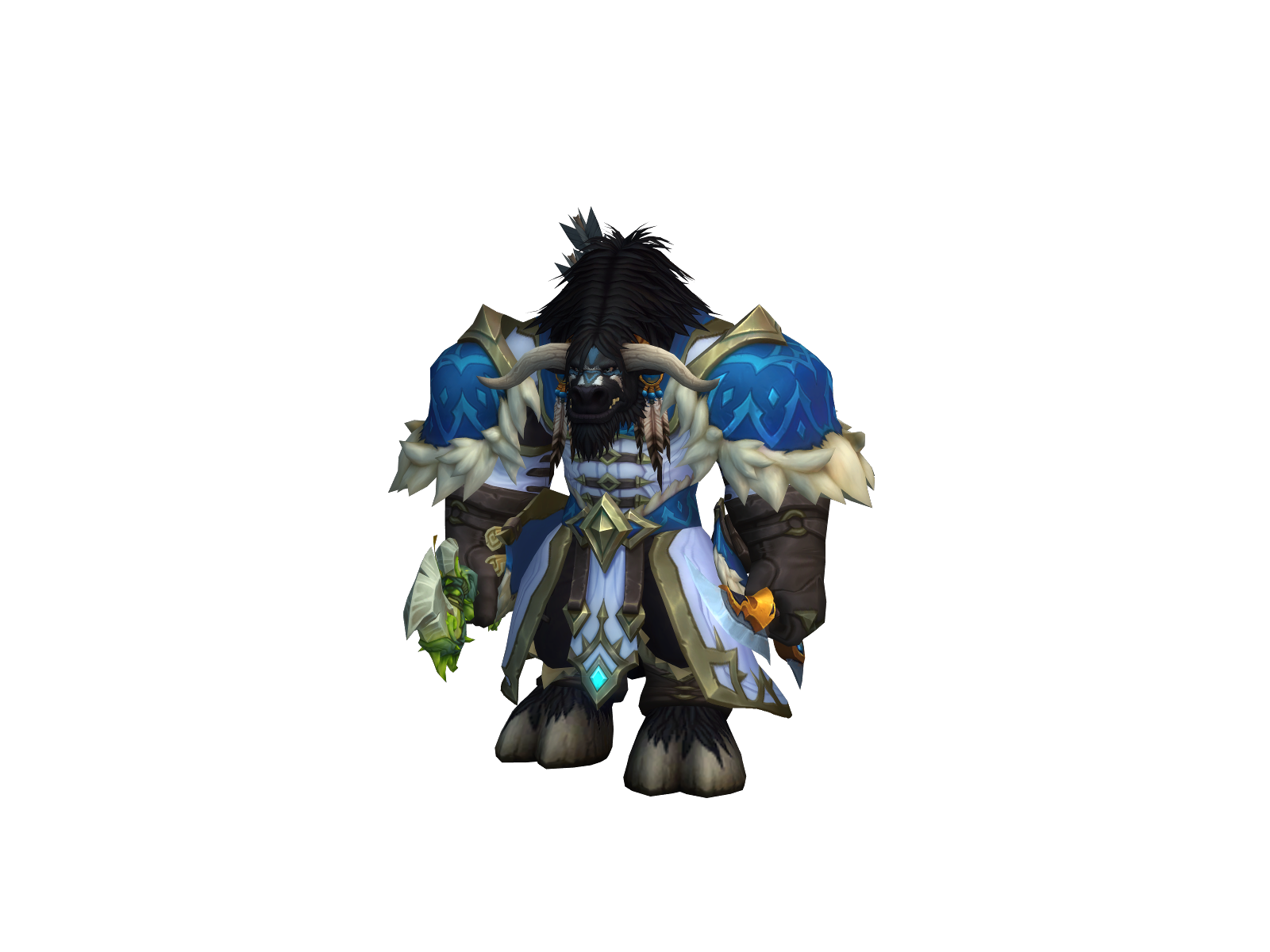 Rengh 3D character render