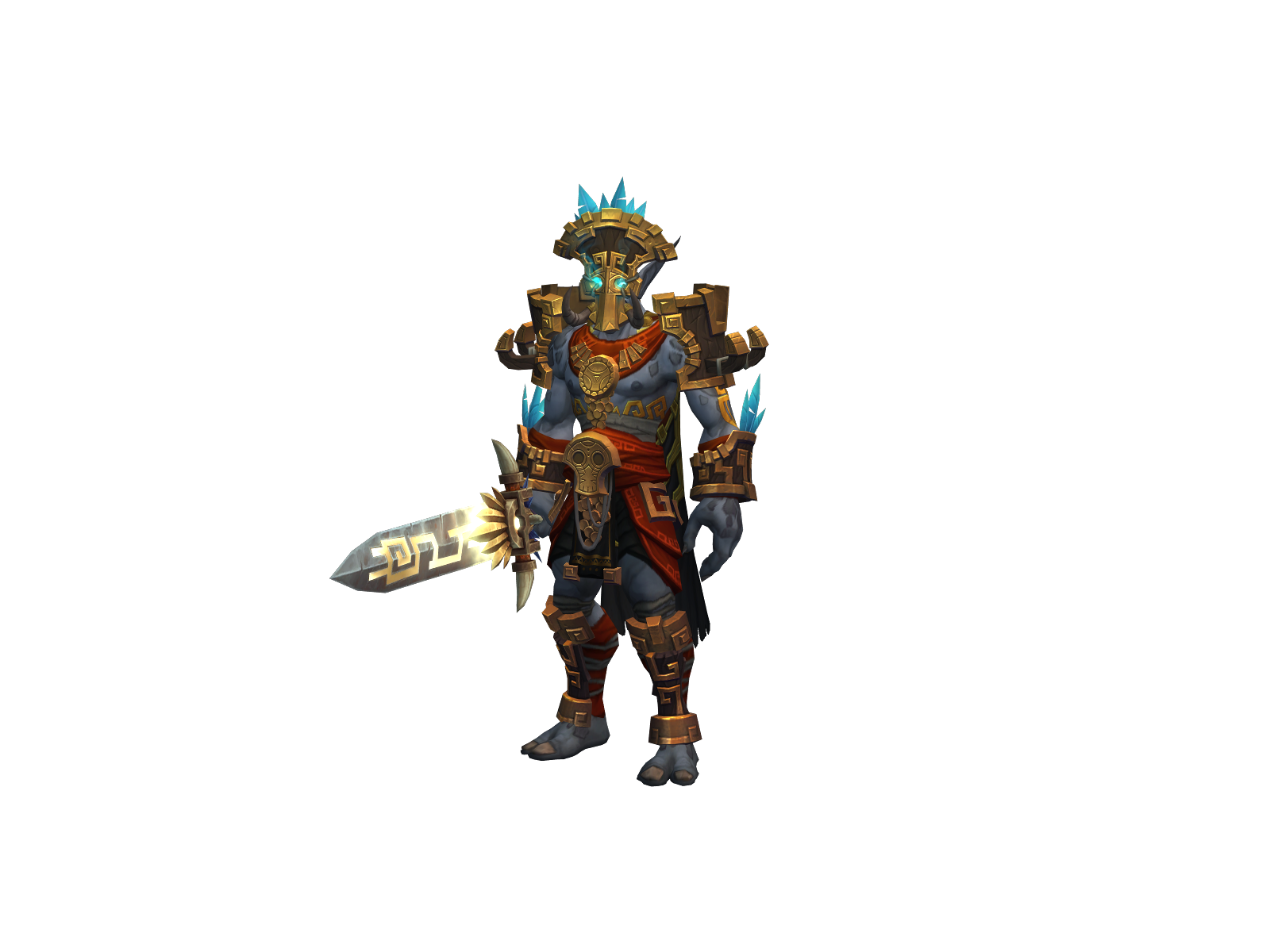 Bwonllundi 3D character render