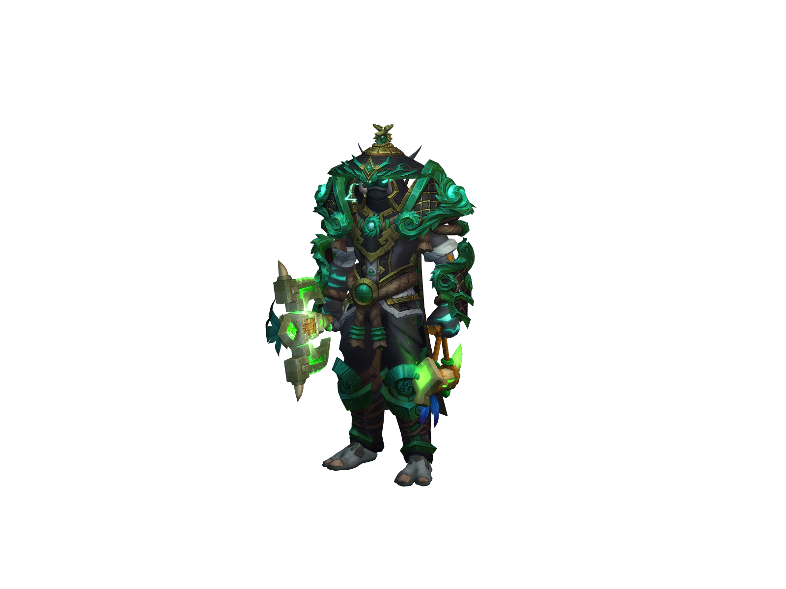 Kraguaure 3D character render