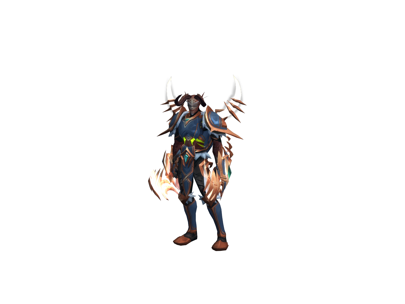 Tartischneck 3D character render
