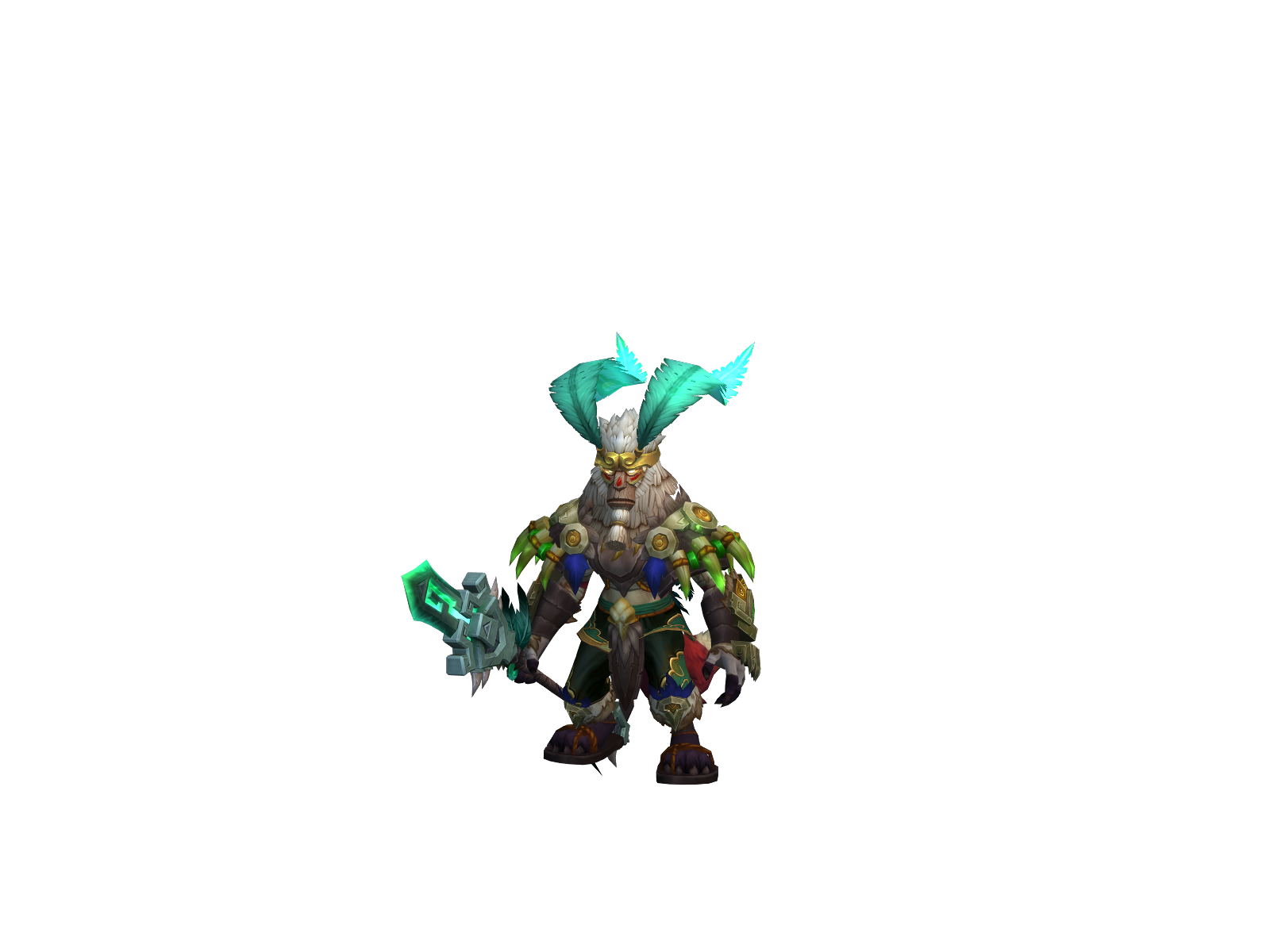 Tenesen 3D character render