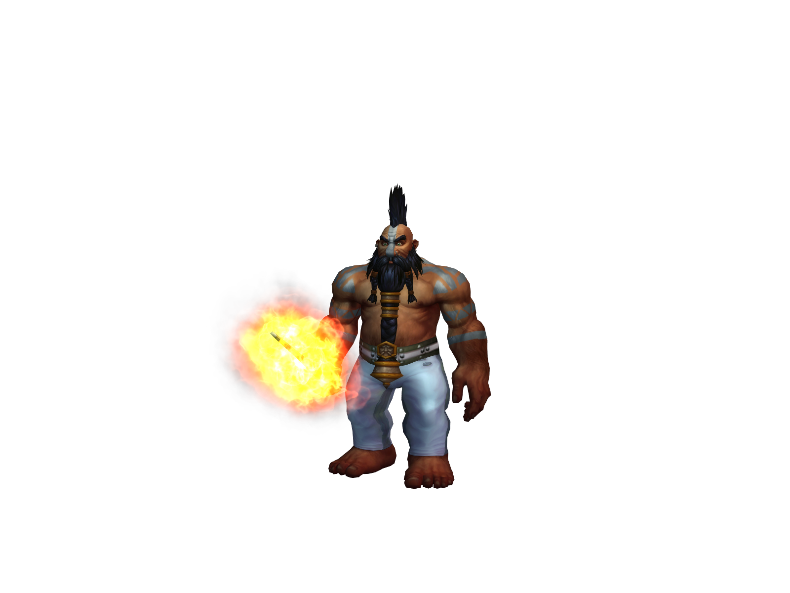 Polof 3D character render