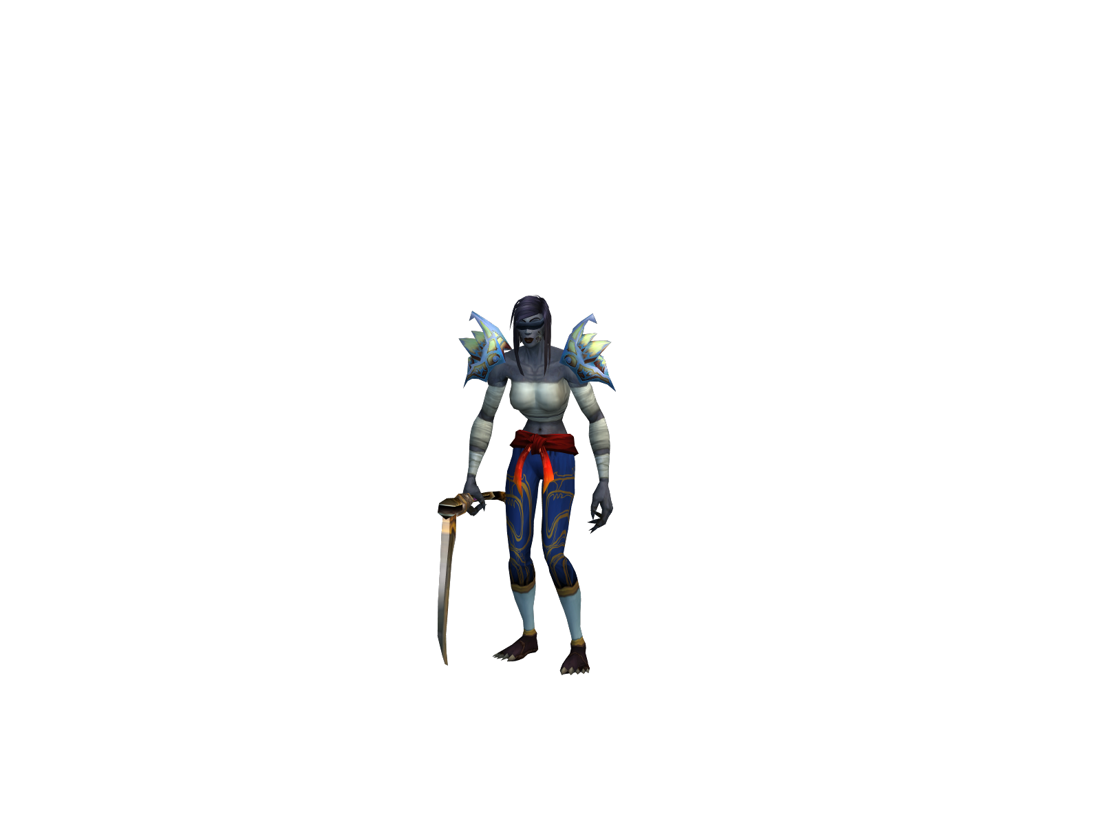 Berkane 3D character render