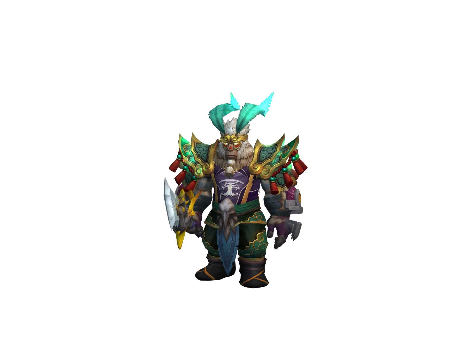 Punkmonktwo character render
