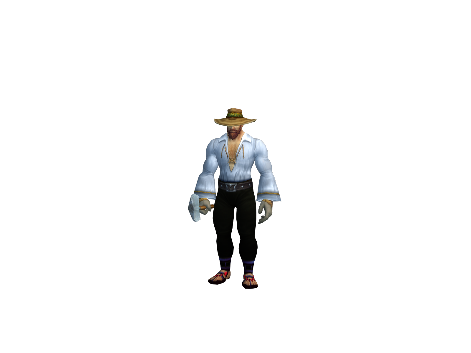 Kükai 3D character render