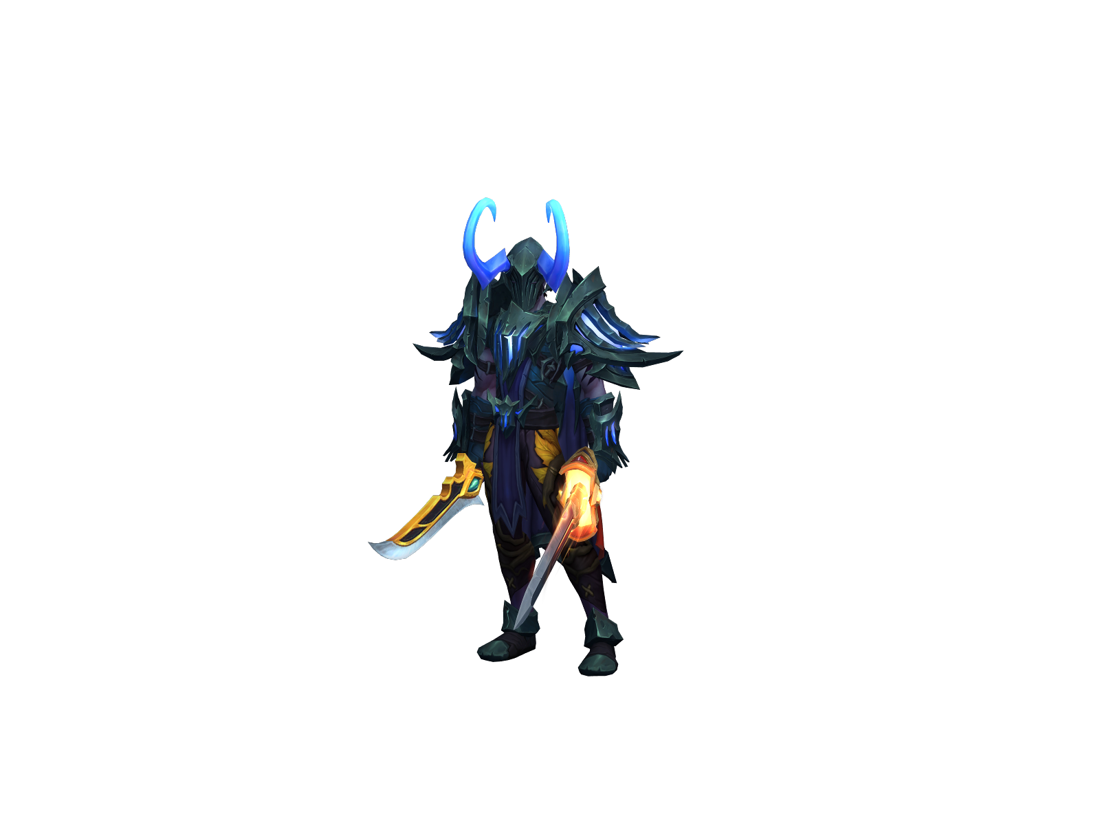Halltaïr 3D character render