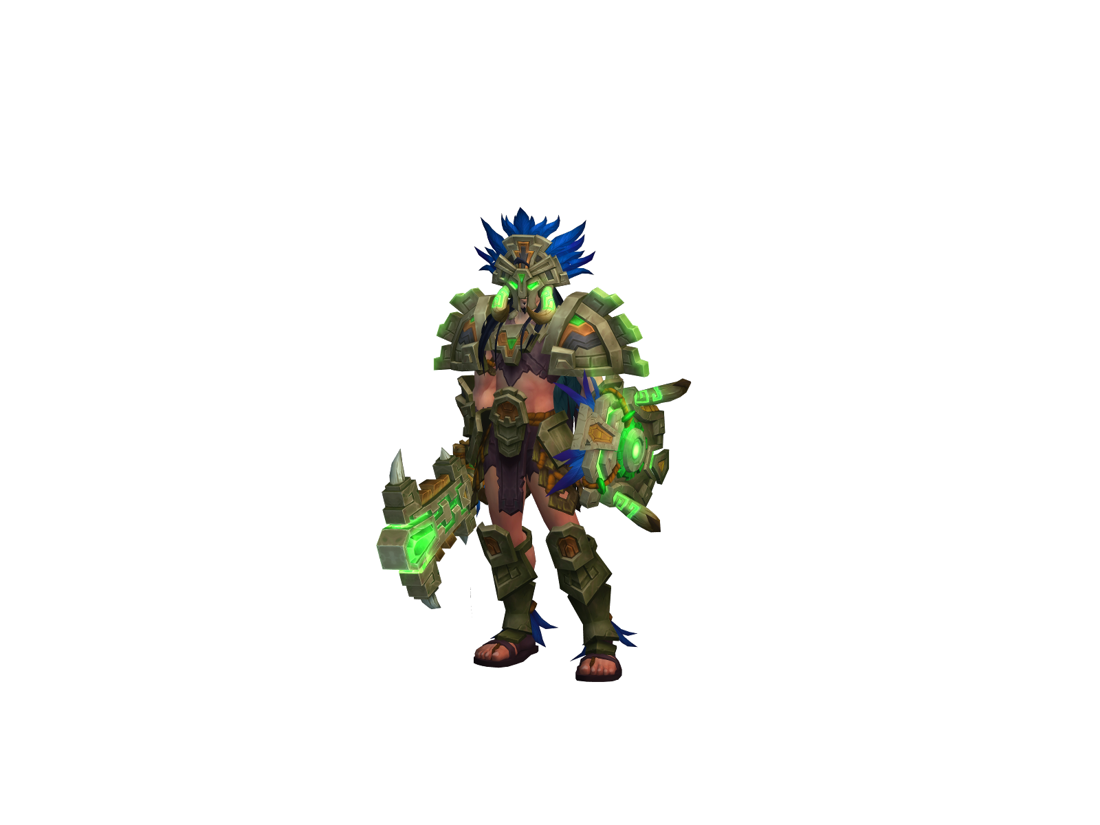 Psikatchuu 3D character render
