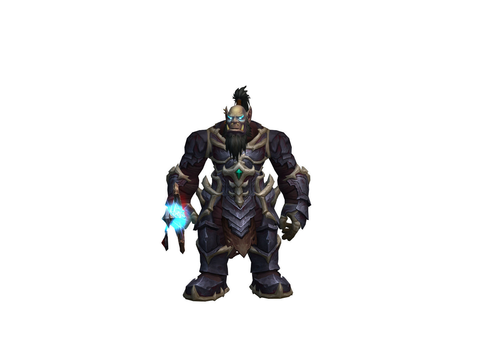 Gandrock 3D character render