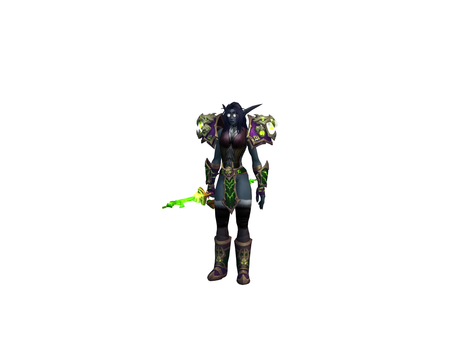 Sílaét 3D character render