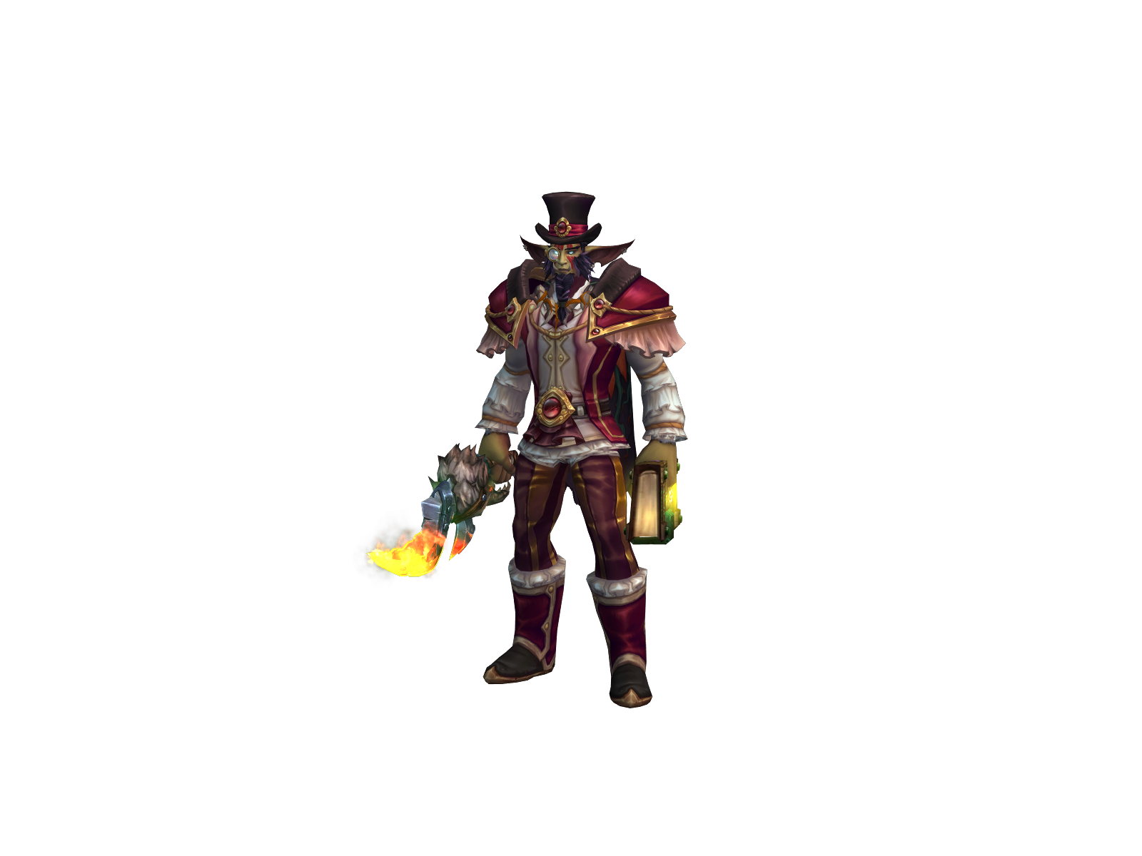 Clippe 3D character render