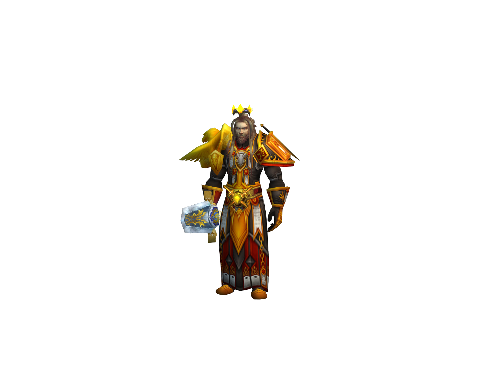 Wylæ 3D character render