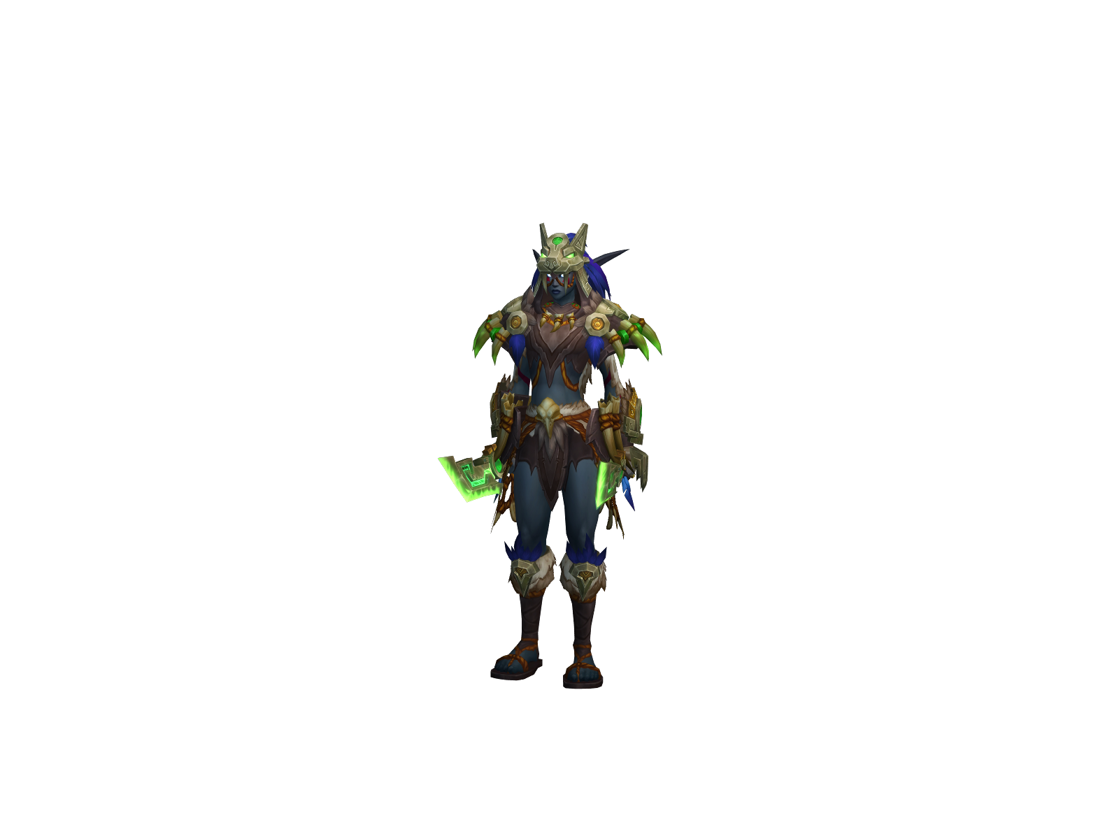 Jajadiel 3D character render