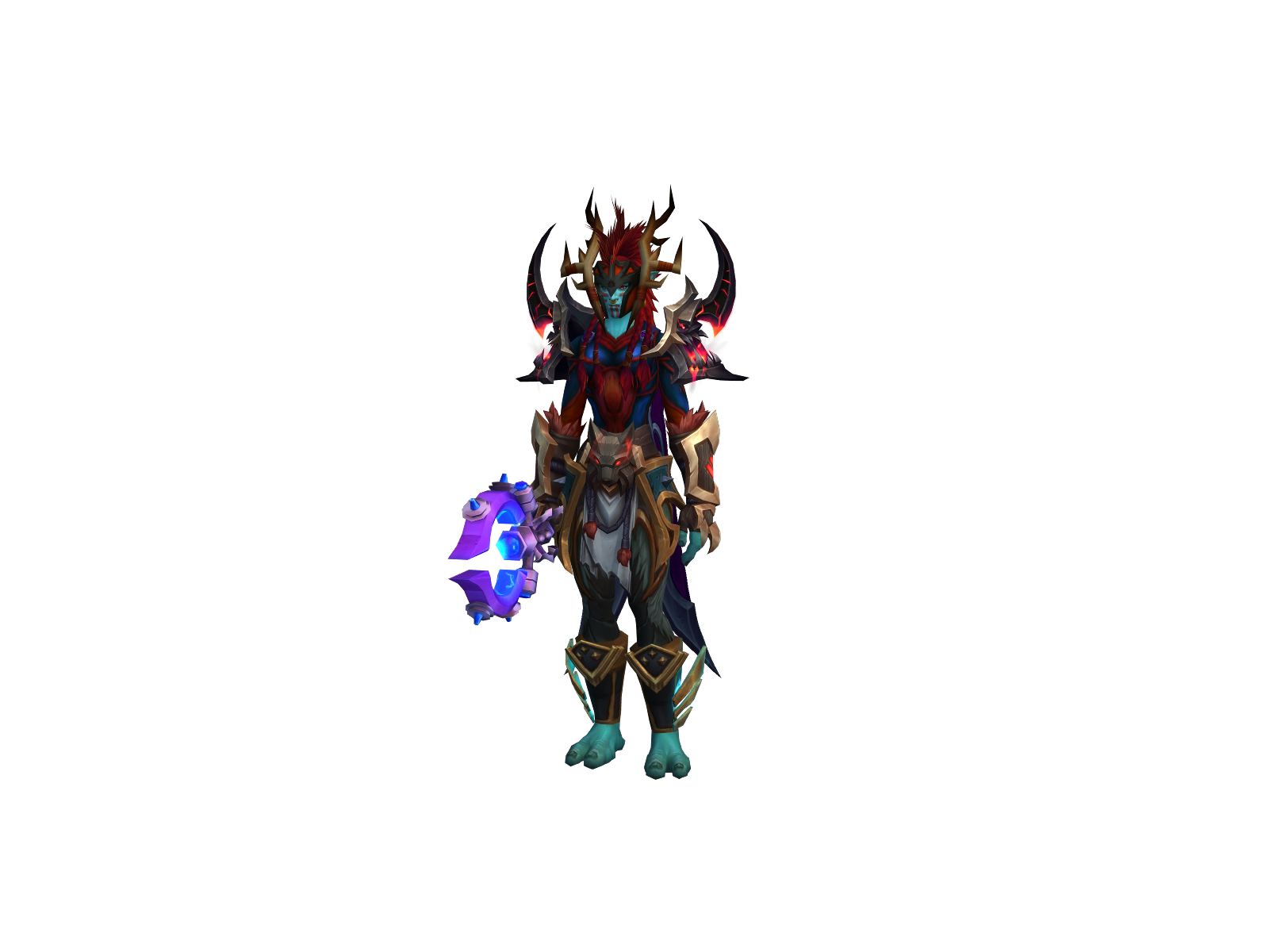 Lunicorne 3D character render