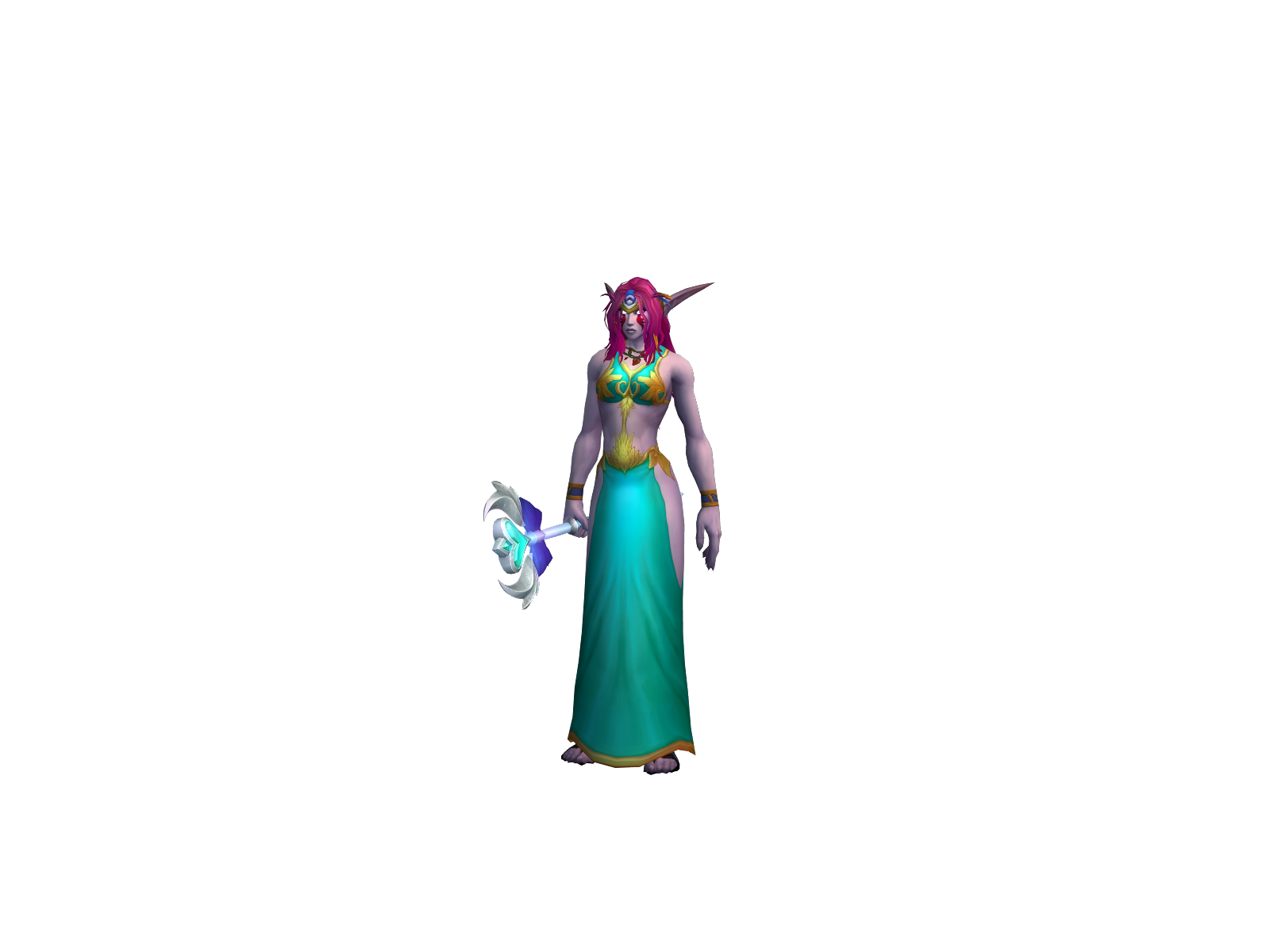Lynazh 3D character render