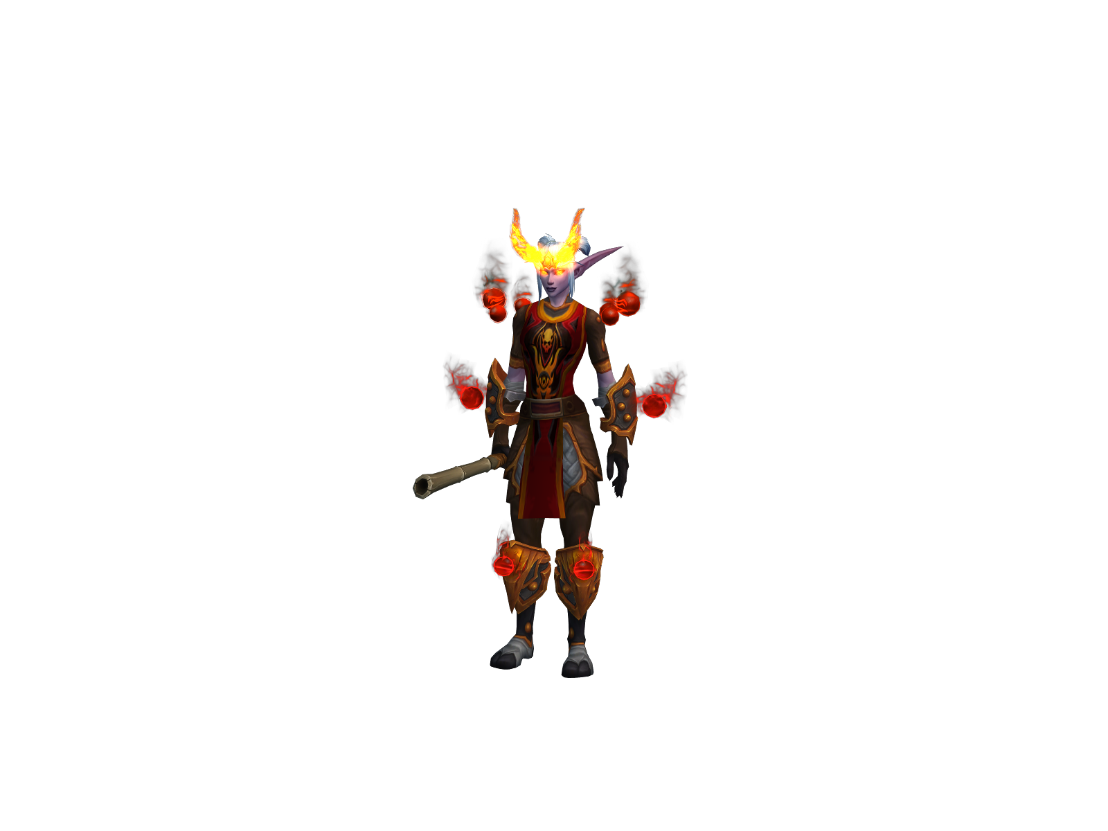 Legcurl 3D character render