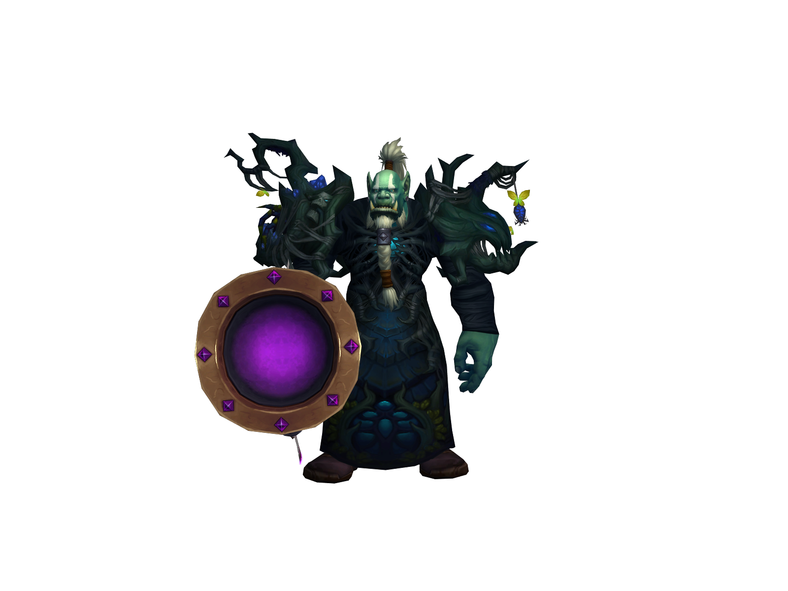 Trokâg 3D character render