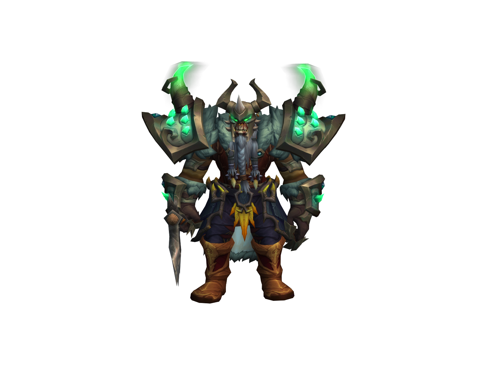 Røhalin 3D character render