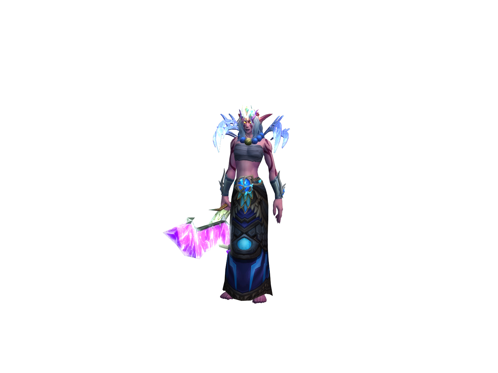 Bigbabybaf 3D character render