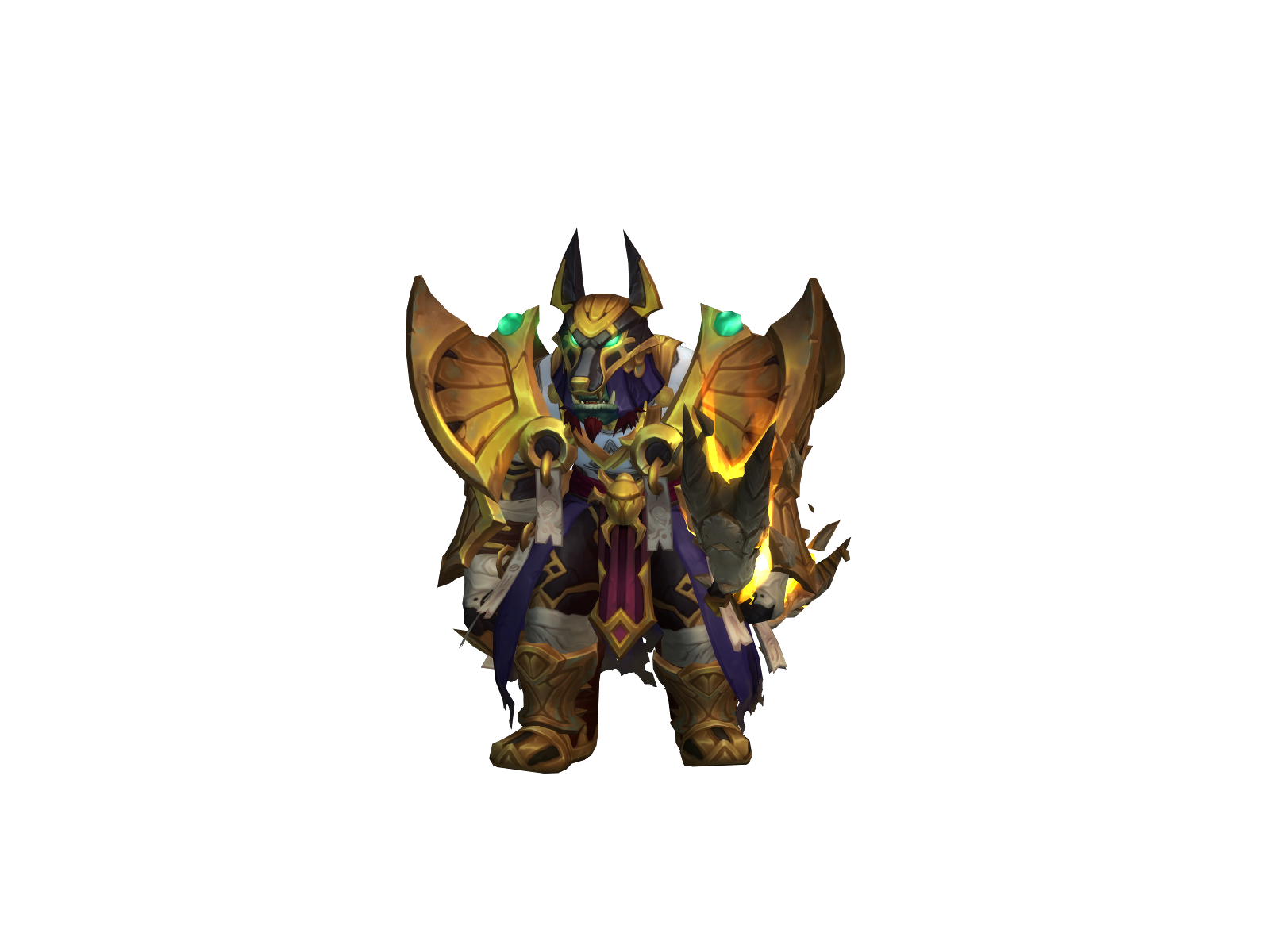 Trâla 3D character render
