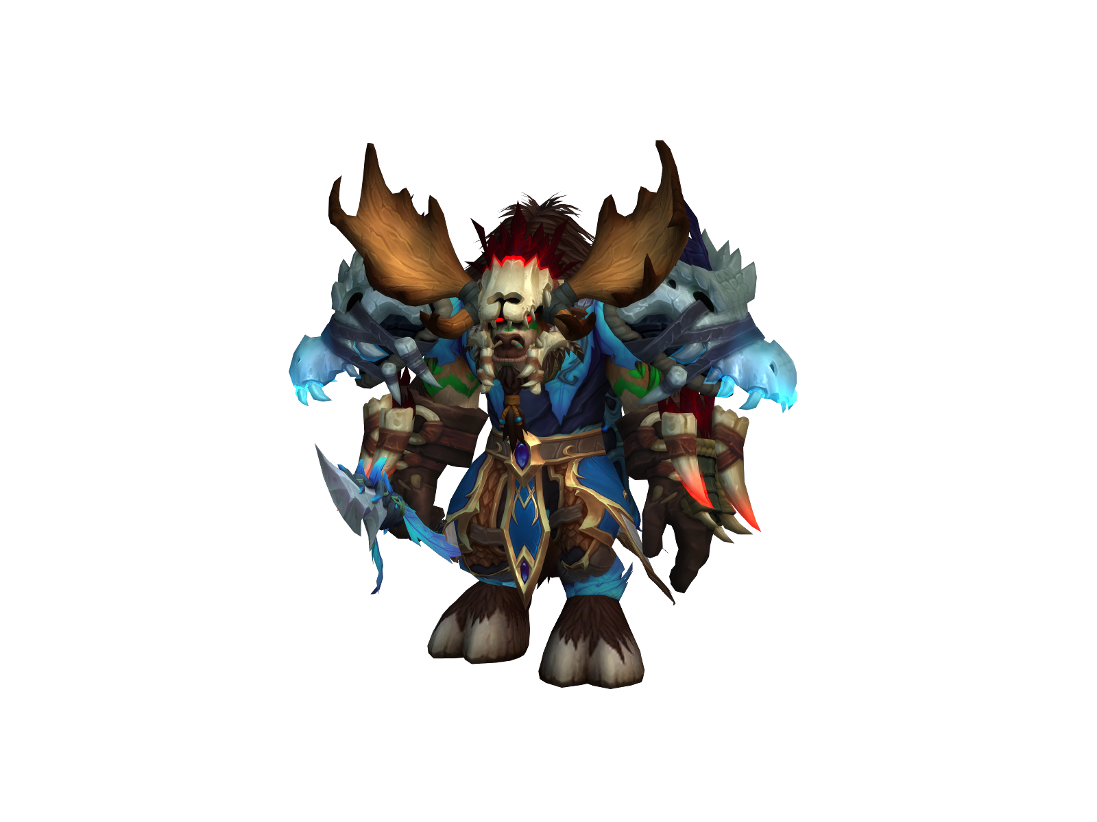 Cowzi 3D character render